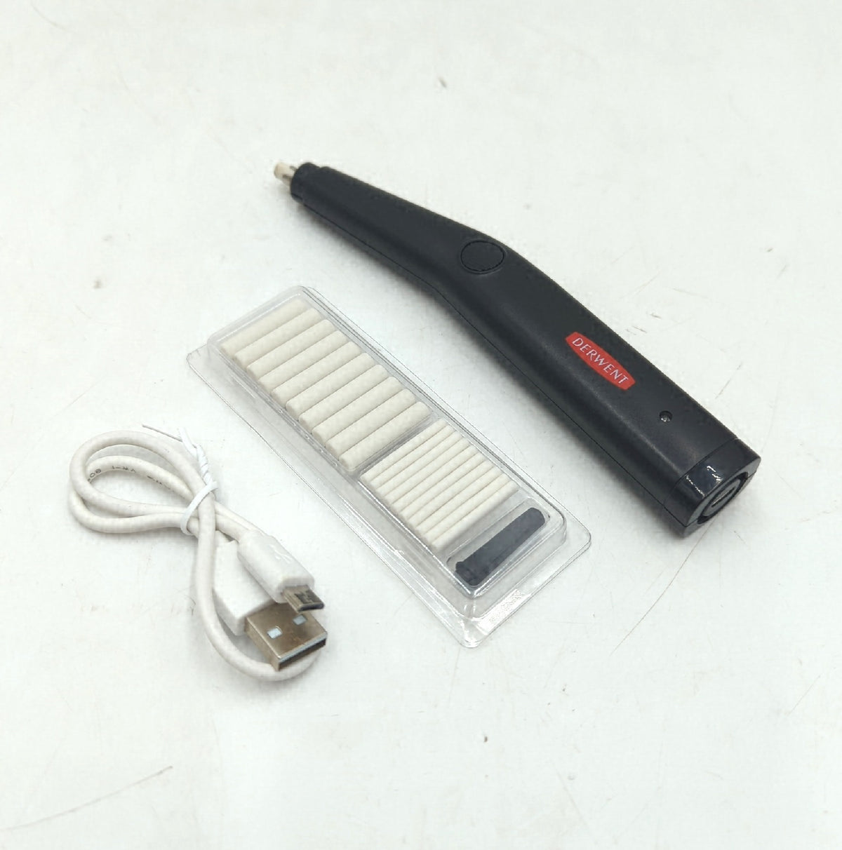 Derwent USB Wiederaufladbarer Radierer Ideal für Präzises Radieren Kunst und Erwachsene