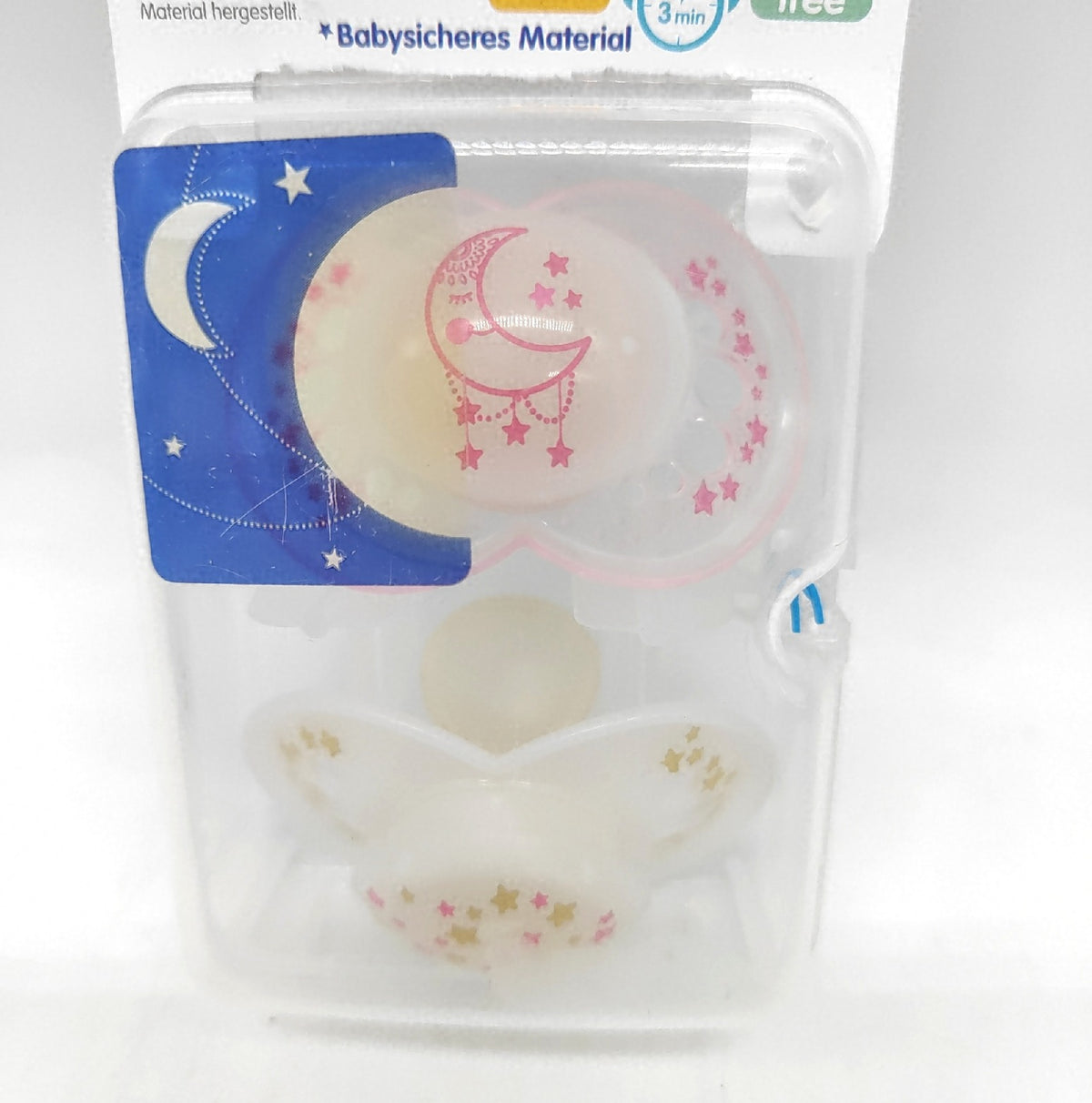 MAM Original Night Schnuller 16 plus Monate 2er Set Beruhigungssauger Baby BPA frei