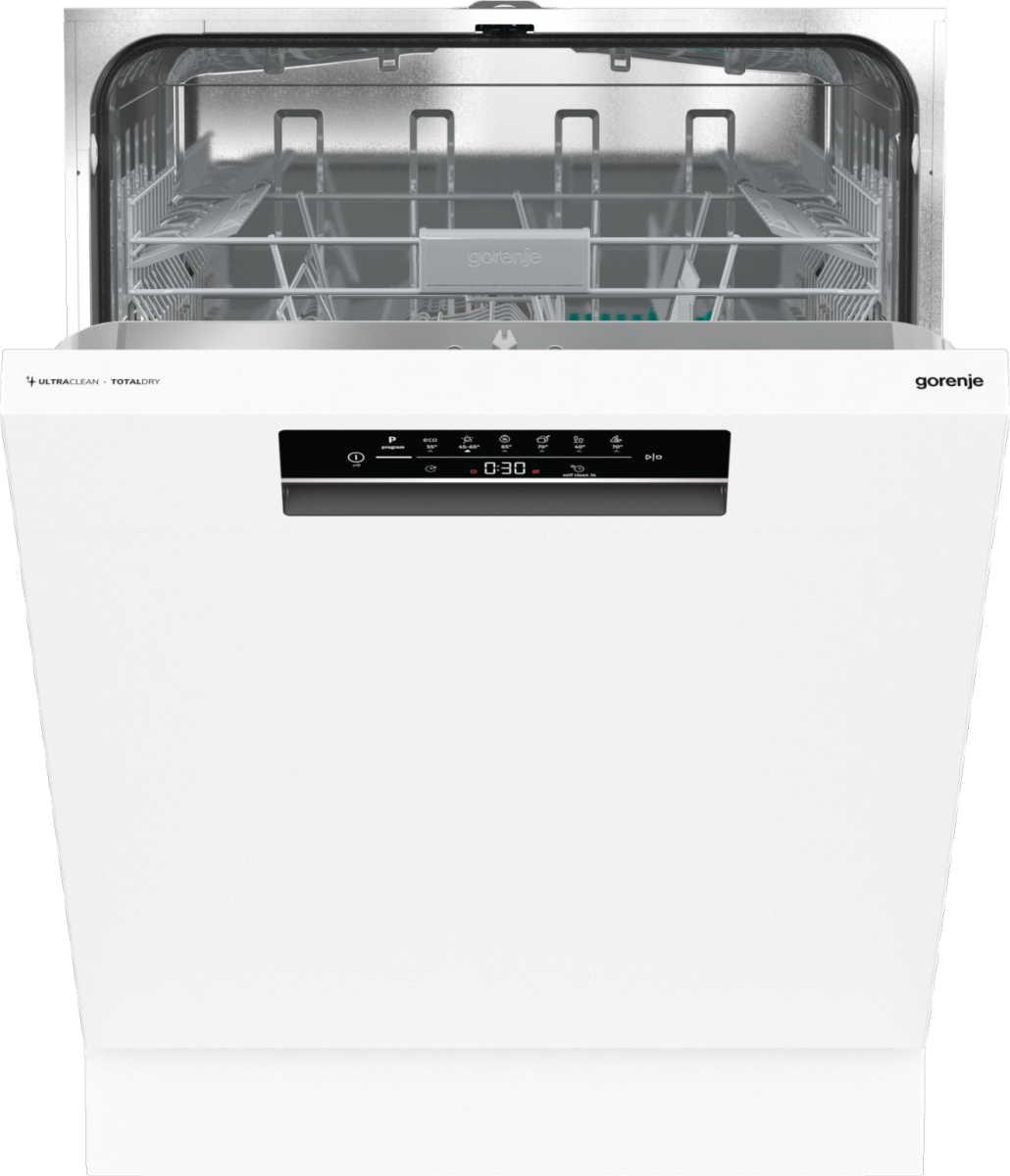 GORENJE Unterbaugeschirrspüler, GU 642 D60W, 60 cm, weiß