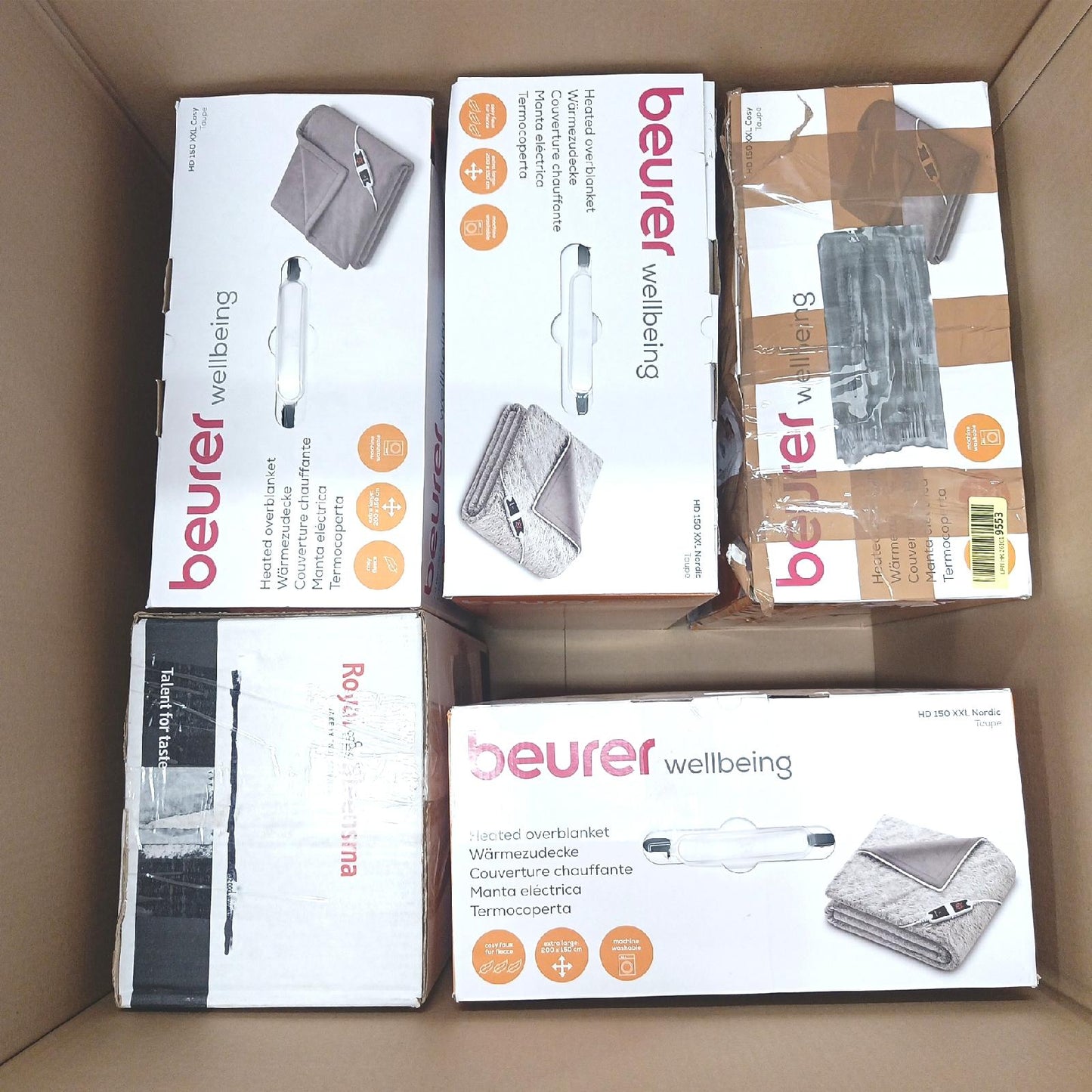 Kunden Retouren Rückläufer  E Ware Technik Haushalt 5x Heizdecken