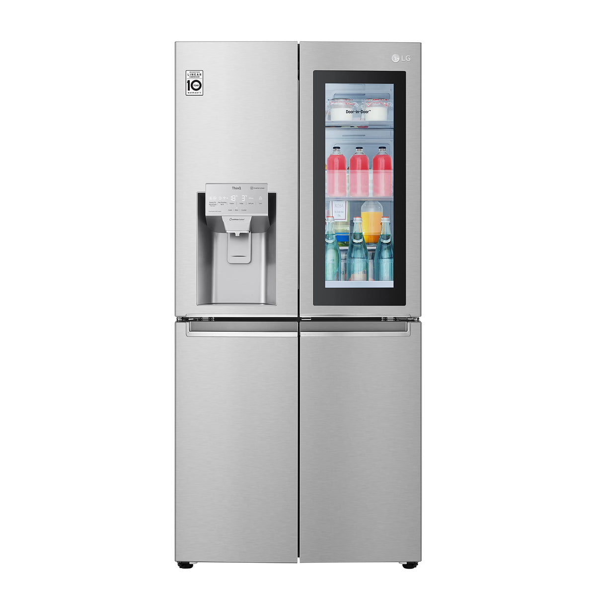 LG Multi Door GMX844BSBF, 178,7 cm, edelstahl