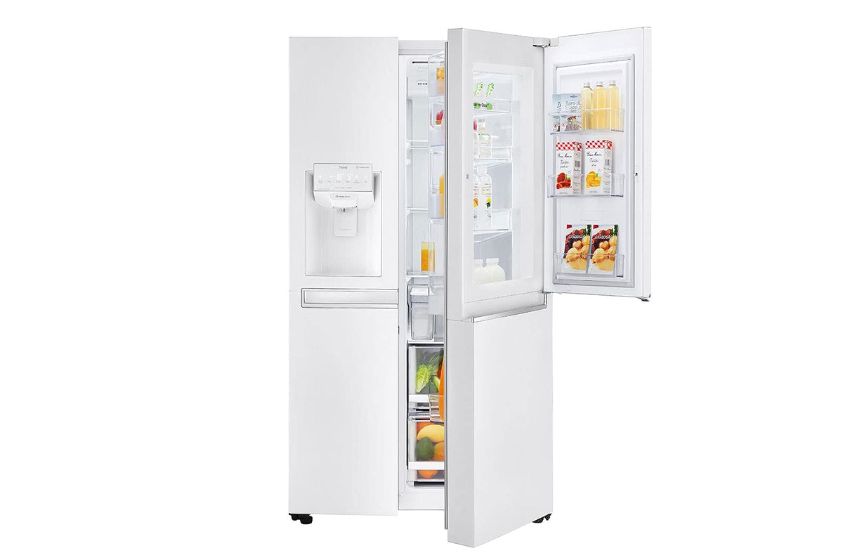 LG Side-by-Side GSJ761SWZE, 179 cm, weiß