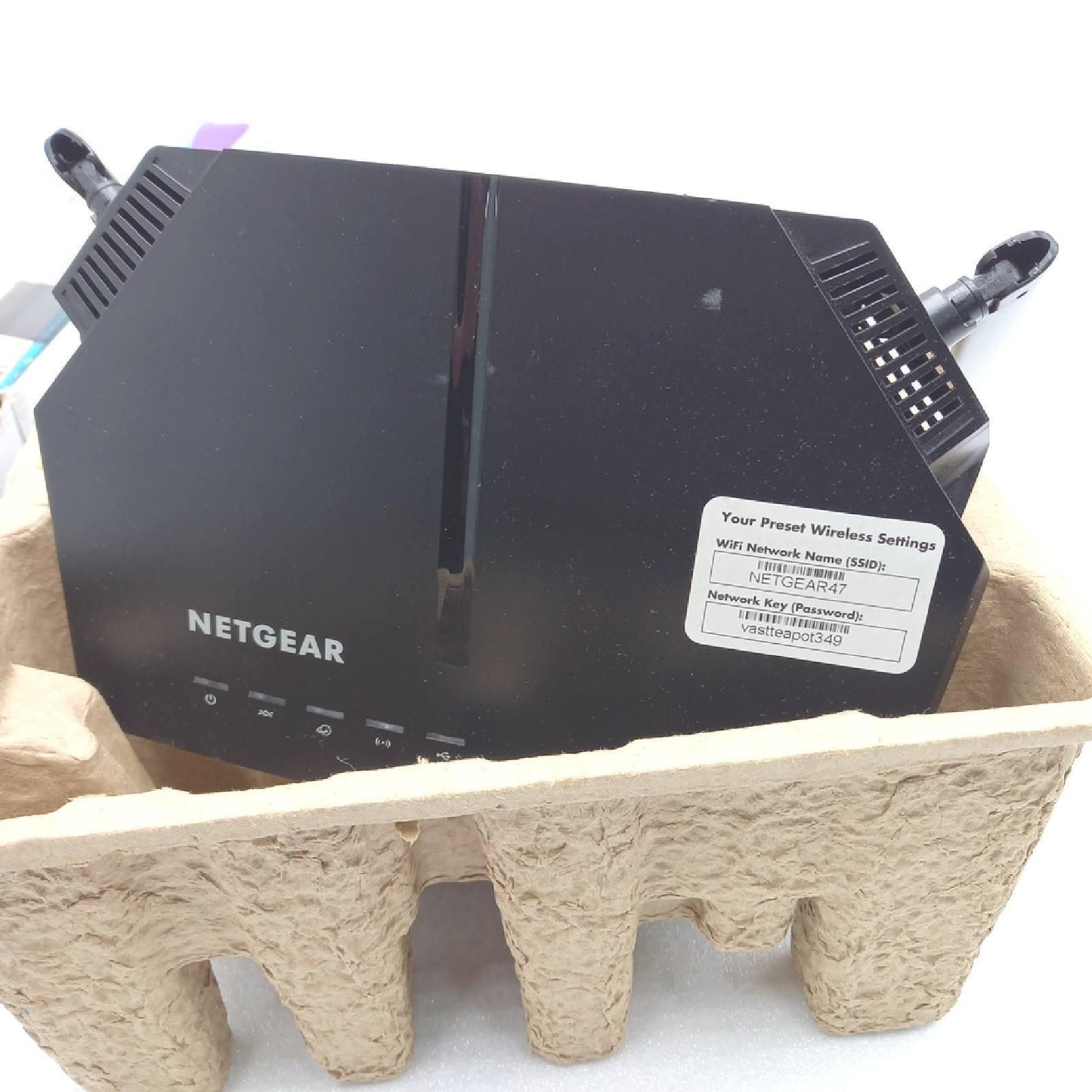 Netgear Modem Router Netzwerk Heimnetzwerke Dual Band VDSL ADSL Glasfaser 4 GB Ports Italienisch