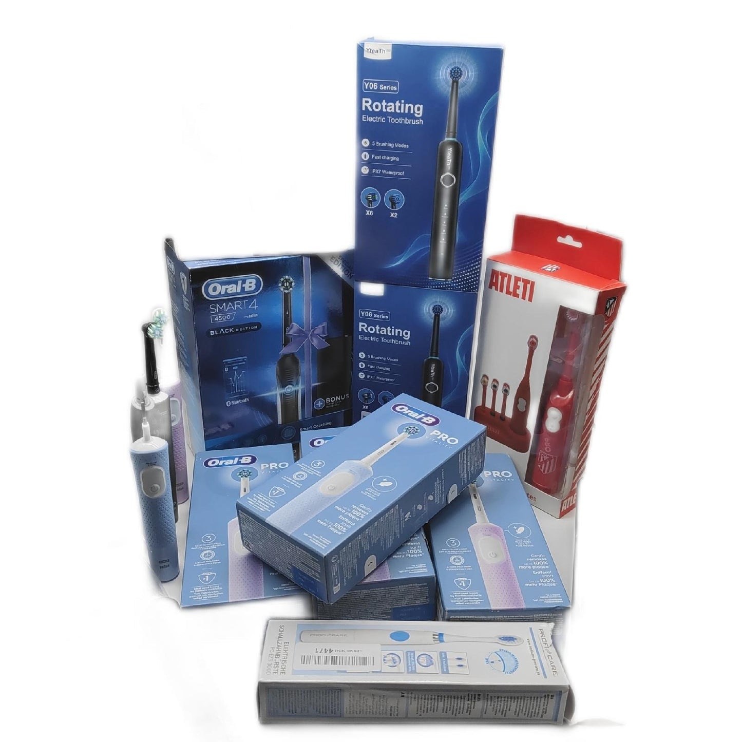 Zahnbürsten elektrische Zahnbürsten Schallzahnbürsten Oral-B