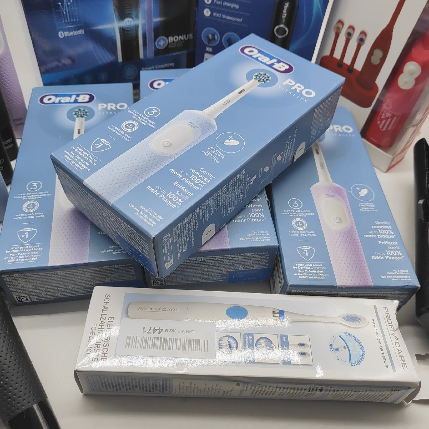 Zahnbürsten elektrische Zahnbürsten Schallzahnbürsten Oral-B