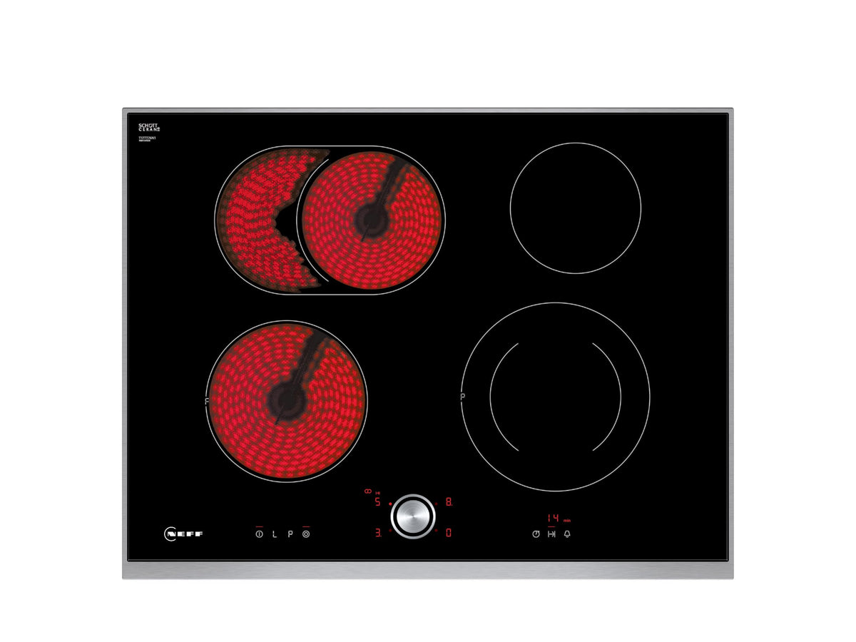 NEFF Elektrokochfeld autark TTT1776N / T17TT76N1, 71 cm, edelstahl