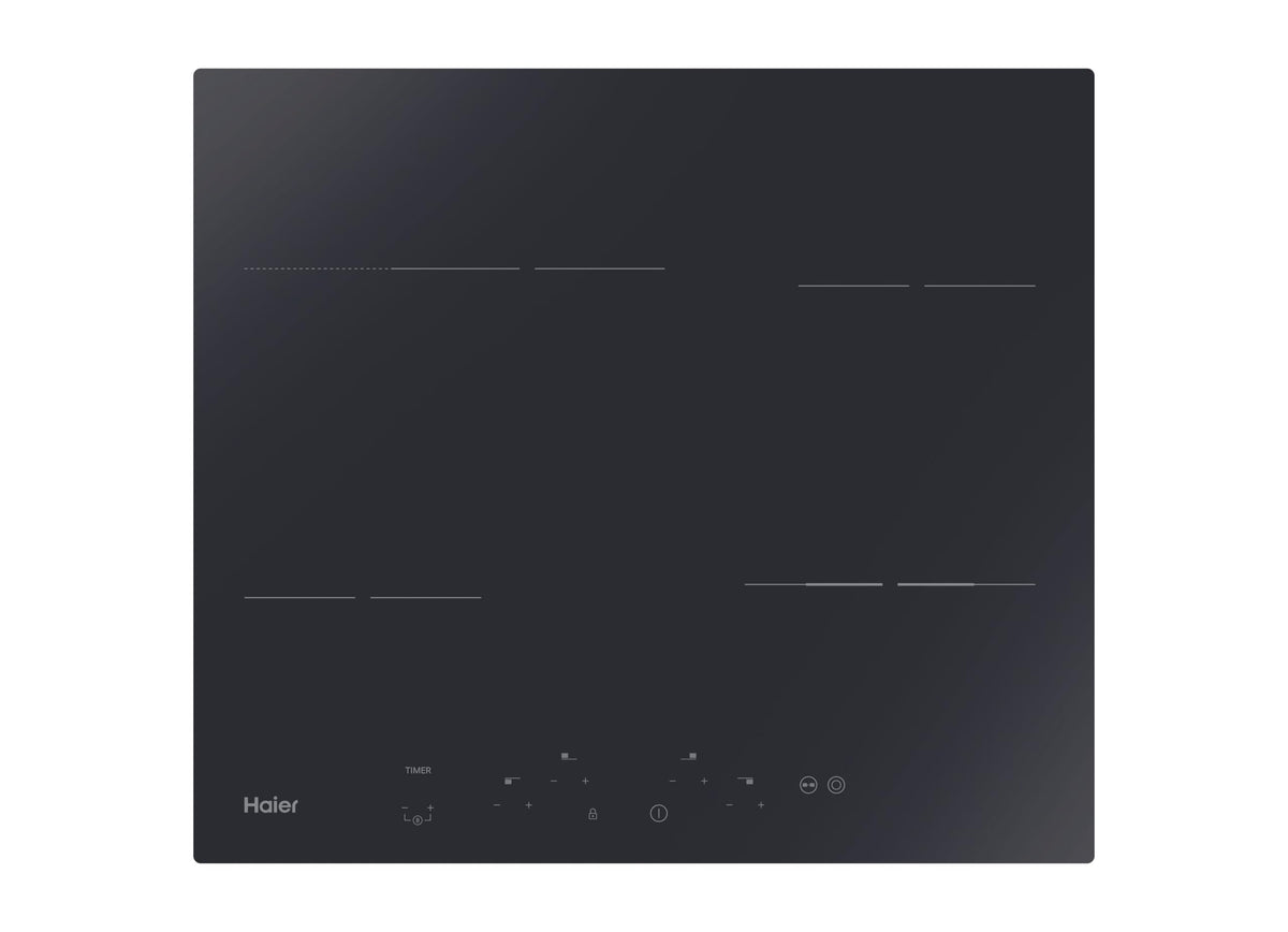 HAIER Elektro-Kochfeld 2 HAH64 EXCP 60 cm, schwarz
