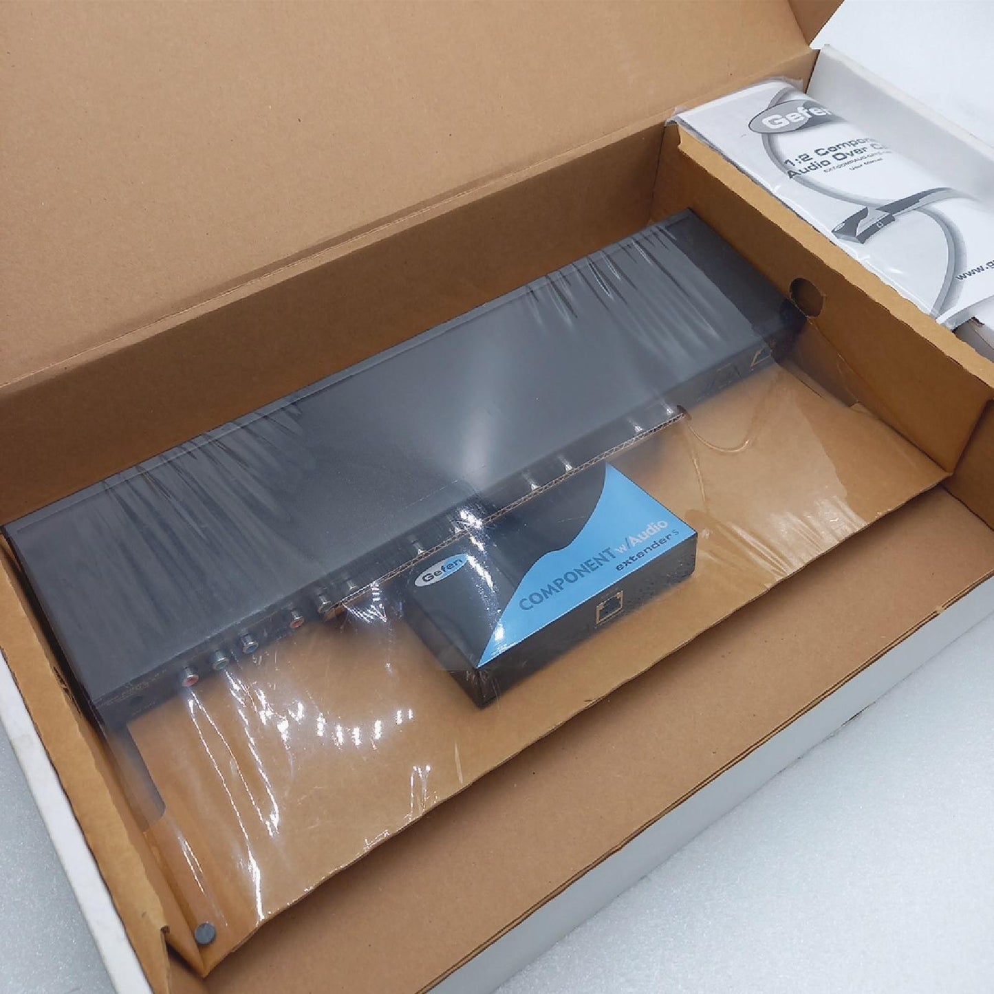Gefen Verteilverstärker Audio Verteiler 142 Verstärker Kat Kabel Soundbar Anschluss
