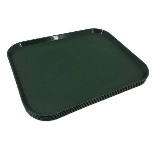 HENDI Serviertablett Tablett temperaturbestaendig bis 80 Grad Celsius Fastfood 5 Stueck Robust Warmhalte Tablett Kitchenwarettt    t