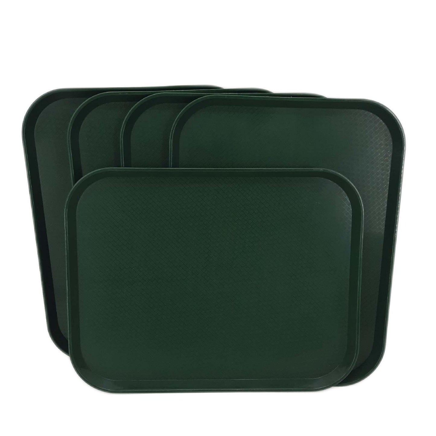 HENDI Serviertablett Tablett temperaturbestaendig bis 80 Grad Celsius Fastfood 5 Stueck Robust Warmhalte Tablett Kitchenwarettt    t