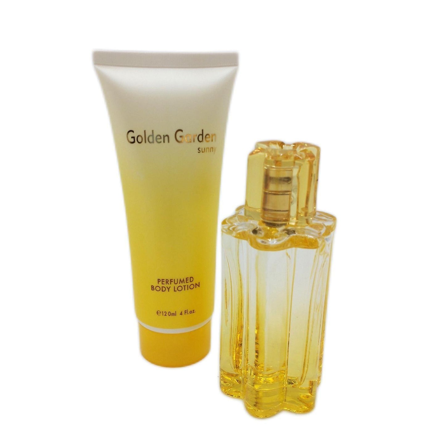 Golden Garden Sunny Geschenkset Eau de Parfum 100 + 30 ml, Shower Gel und Body lotion