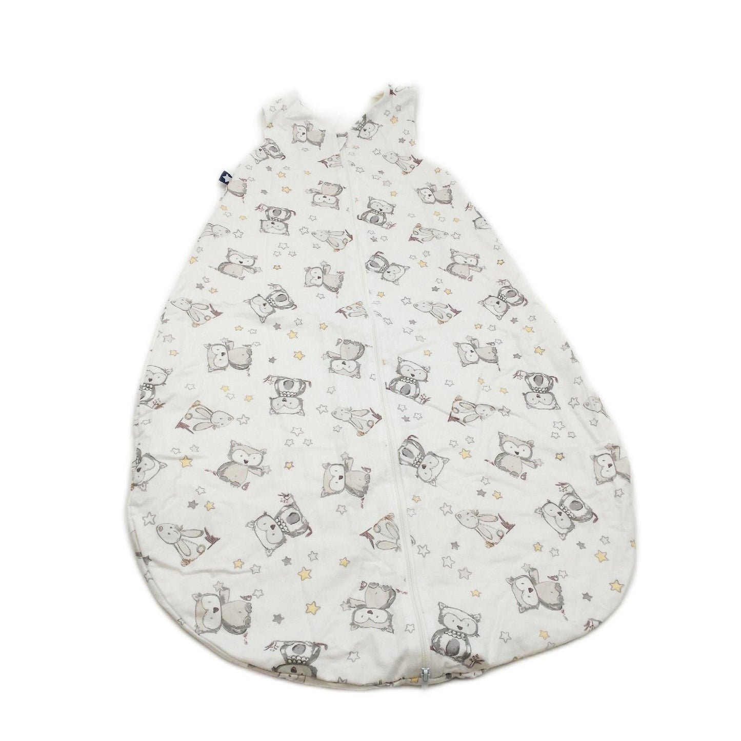 Julius Zöllner Schlafsack Babytextilien Sommerschlafsack Groesse 110 Hasen Eule Weiss Gemuetlich
