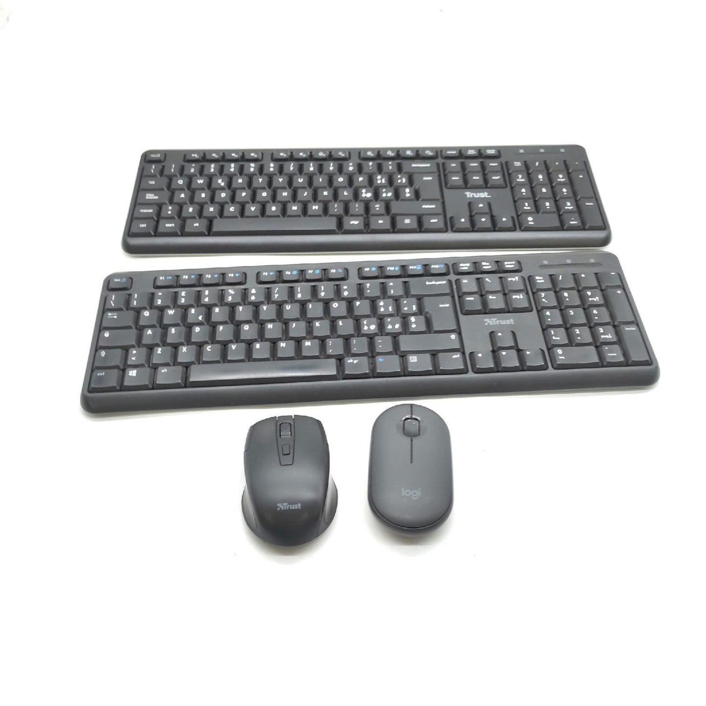 C D E Ware Tastaturen QWERTY Layout Kunden Retouren Rückläufer; Tastaturen hohe Qualität schnelle Verarbeitung; ergonomisches Design optimal für Büro- und Heimanwendung