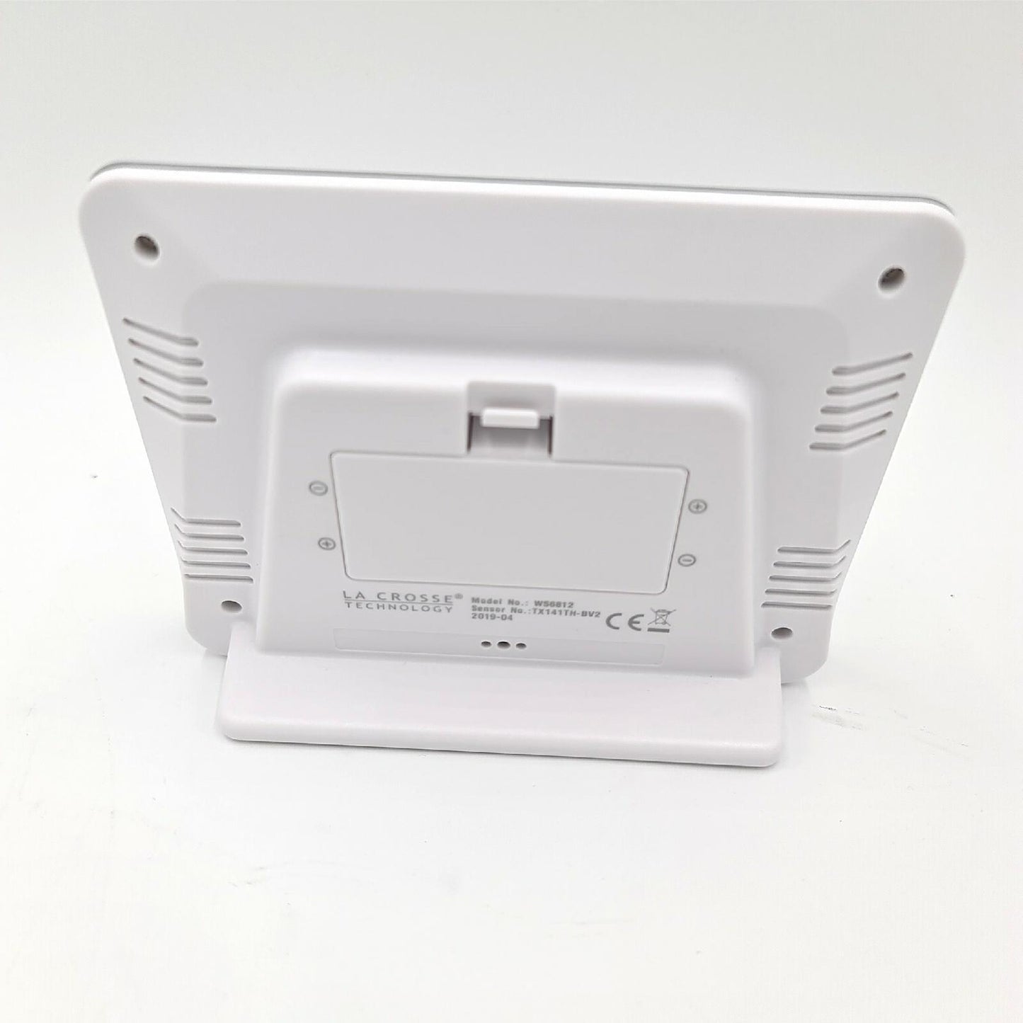 La Crosse Technology Wetterstation Messgerät Wetterenvorhersage WS6812 Silber moderne Messung