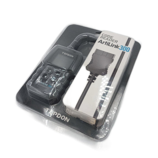 TOPDON Diagnosetool Fahrzeugdiagnose OBD2 Fahrzeugscanner AL300 Fehlercode Leser Fehler