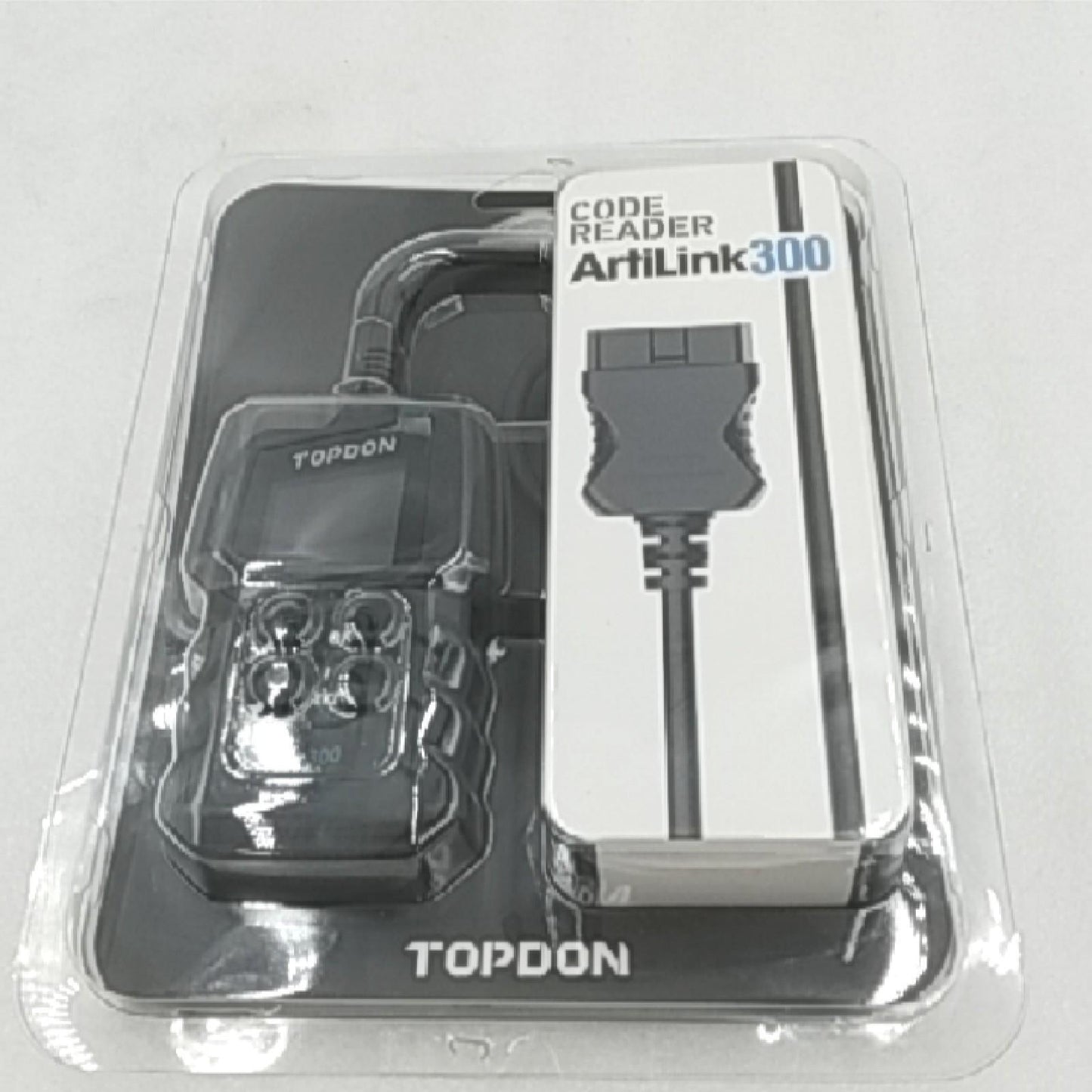 TOPDON Diagnosetool Fahrzeugdiagnose OBD2 Fahrzeugscanner AL300 Fehlercode Leser Fehler