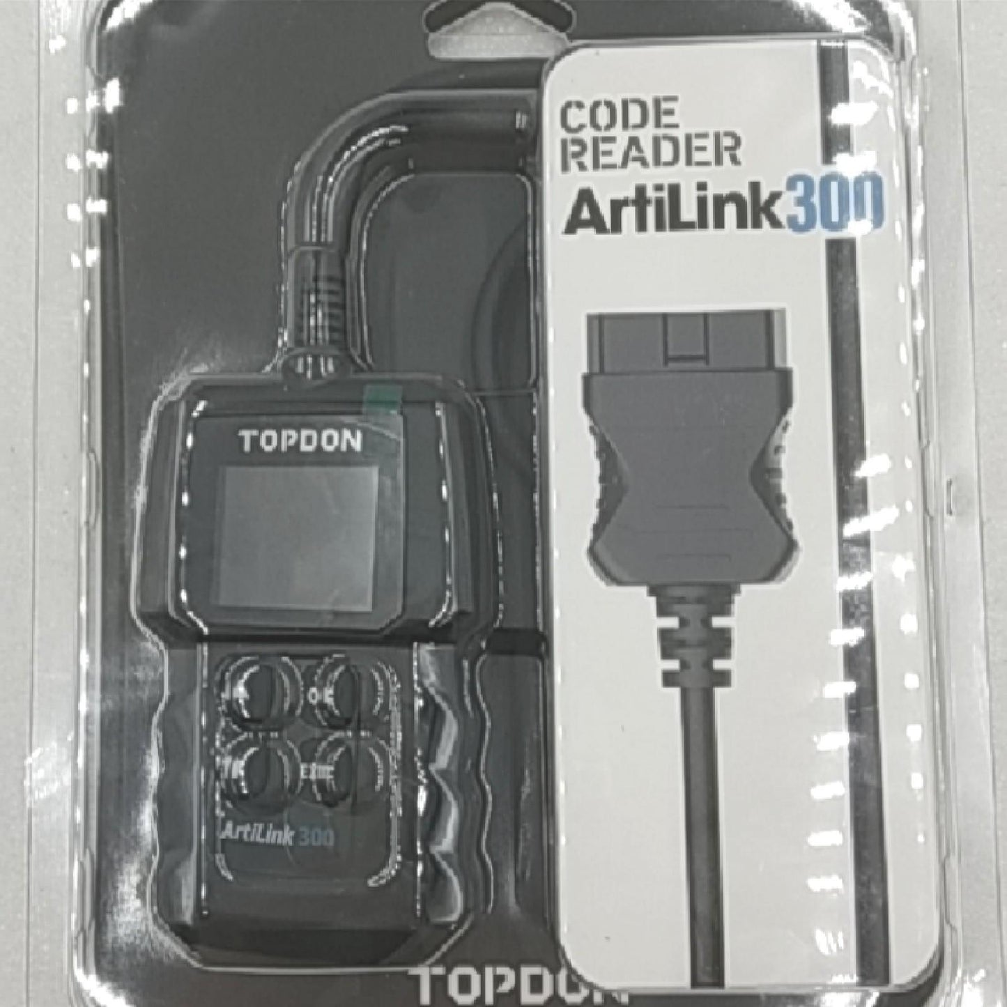 TOPDON Diagnosetool Fahrzeugdiagnose OBD2 Fahrzeugscanner AL300 Fehlercode Leser Fehler