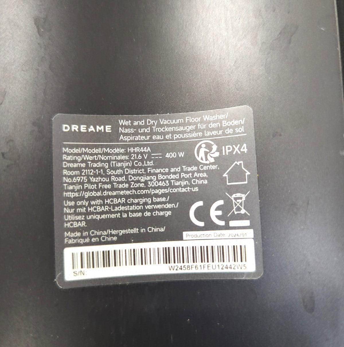 dreame H12 Pro FlexReach Nass  Trockensauger Flaches 180° Design Trocknung in
