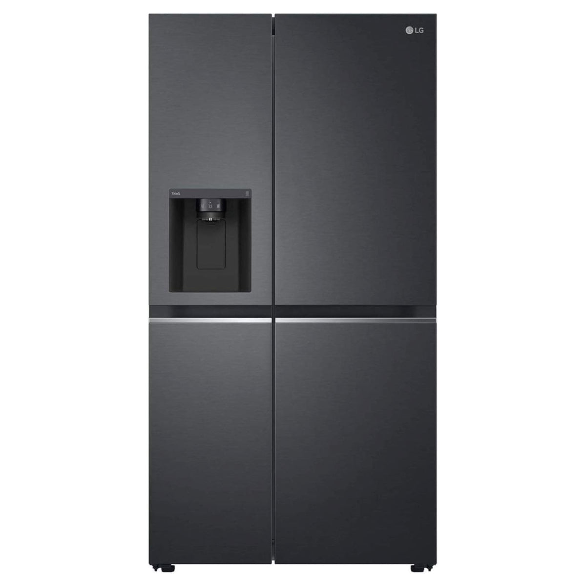 LG Side-by-Side L-Serie GSLV71MCTD, 179 cm, schwarz