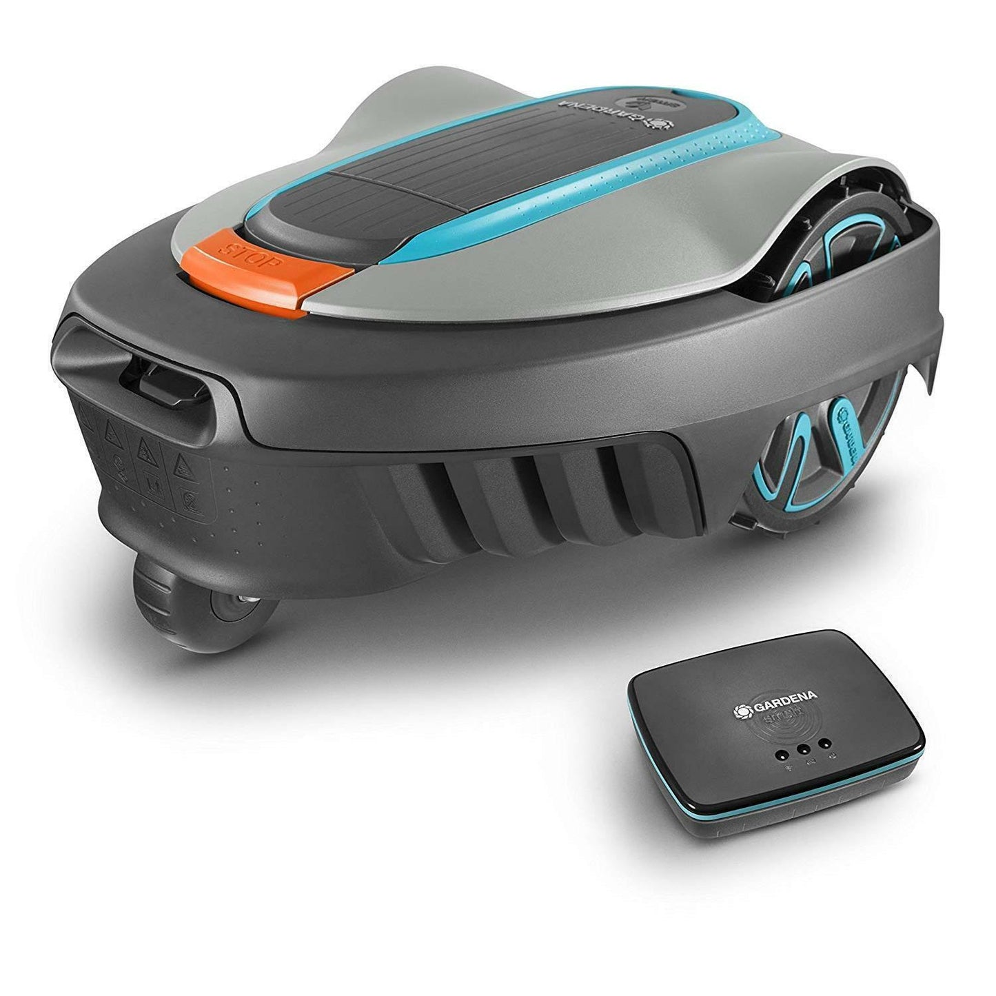 Gardena smart Sileno Set city 500: M?hroboter bis 500 m Rasenfl?che, Steigungen bis 25 %, Schnitth?he 20 - 50 mm, inkl. Gateway, Begrenzungskabel, Hak(789,9€)