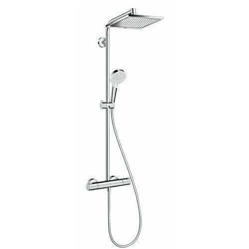 Hansgrohe Duschsystem Badarmaturen Crometta E 240 Regendusche Duschset