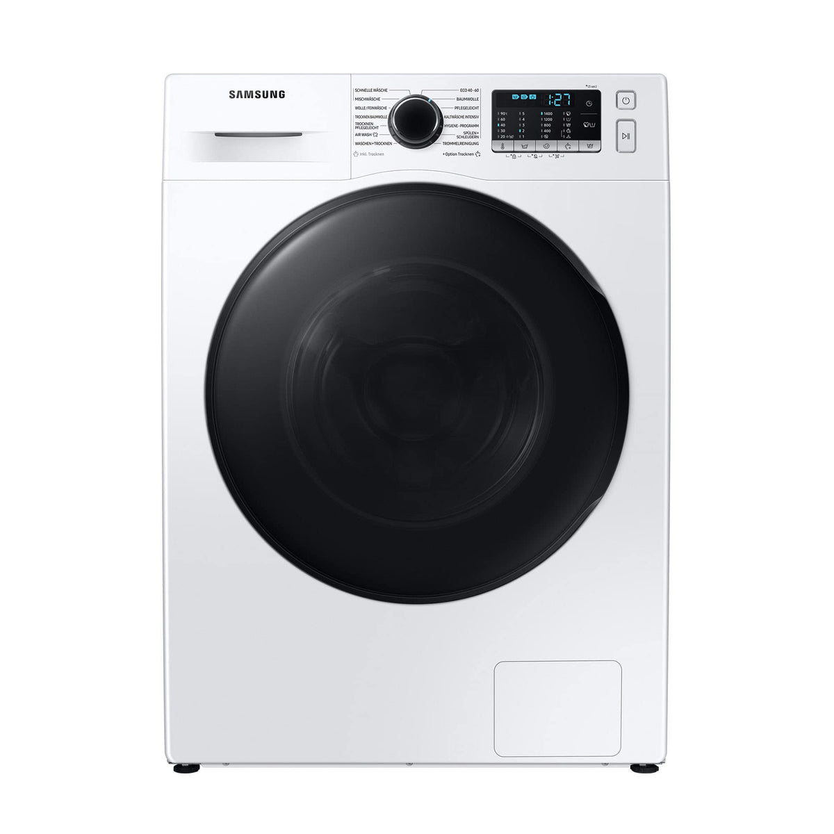 SAMSUNG Waschtrockner WD5000T WD91TA049BE, A, 9 kg, weiß