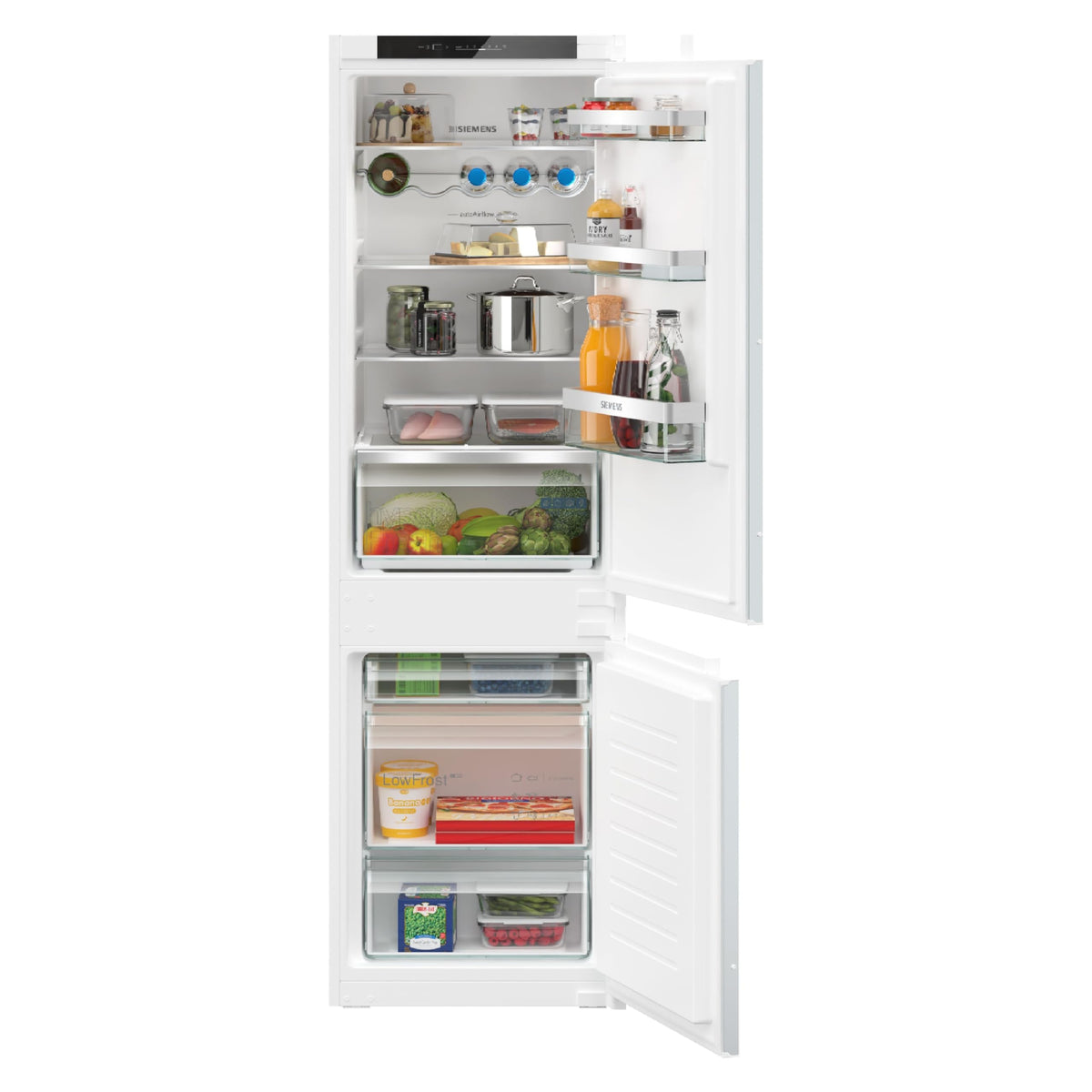 SIEMENS Einbaukühlgefrierkombi iQ300 KI86VVSE0, 177,2 cm, weiß