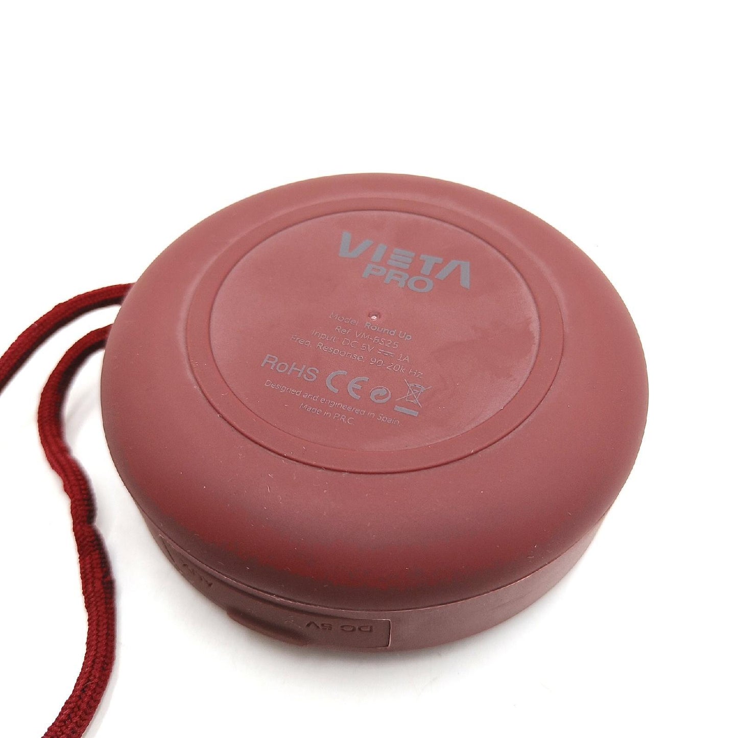 Vieta Pro Bluetooth Lautsprecher Audio Technik Round Up kabellos vielseitig integriertes Mikrofon grau
