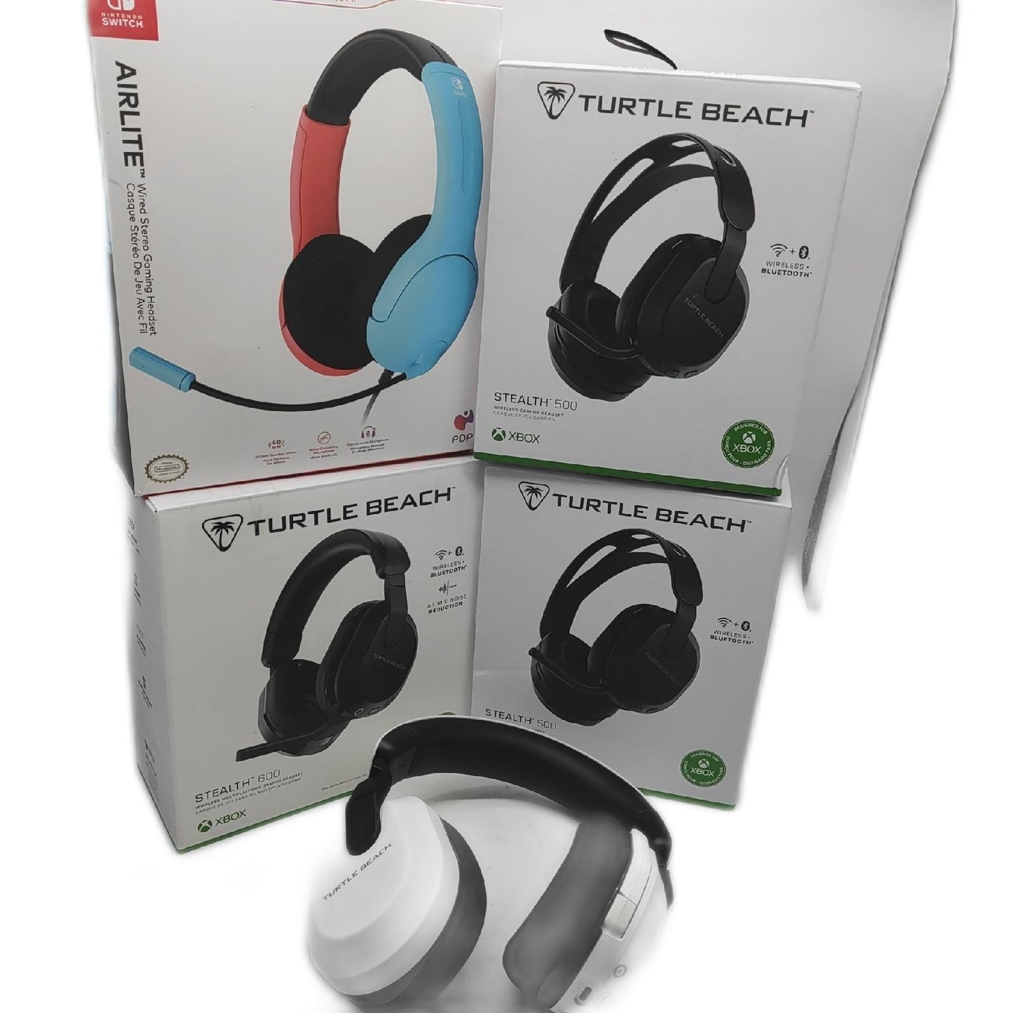 Headsets Gaming Turtle Karton DEFEKT für Bastler