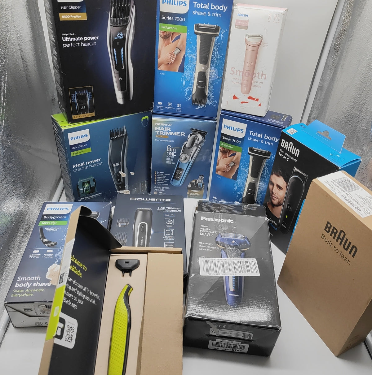 Rasierer Trimmer Body Bart Philips Braun Rowenta Panasonic DEFEKT für Bastler