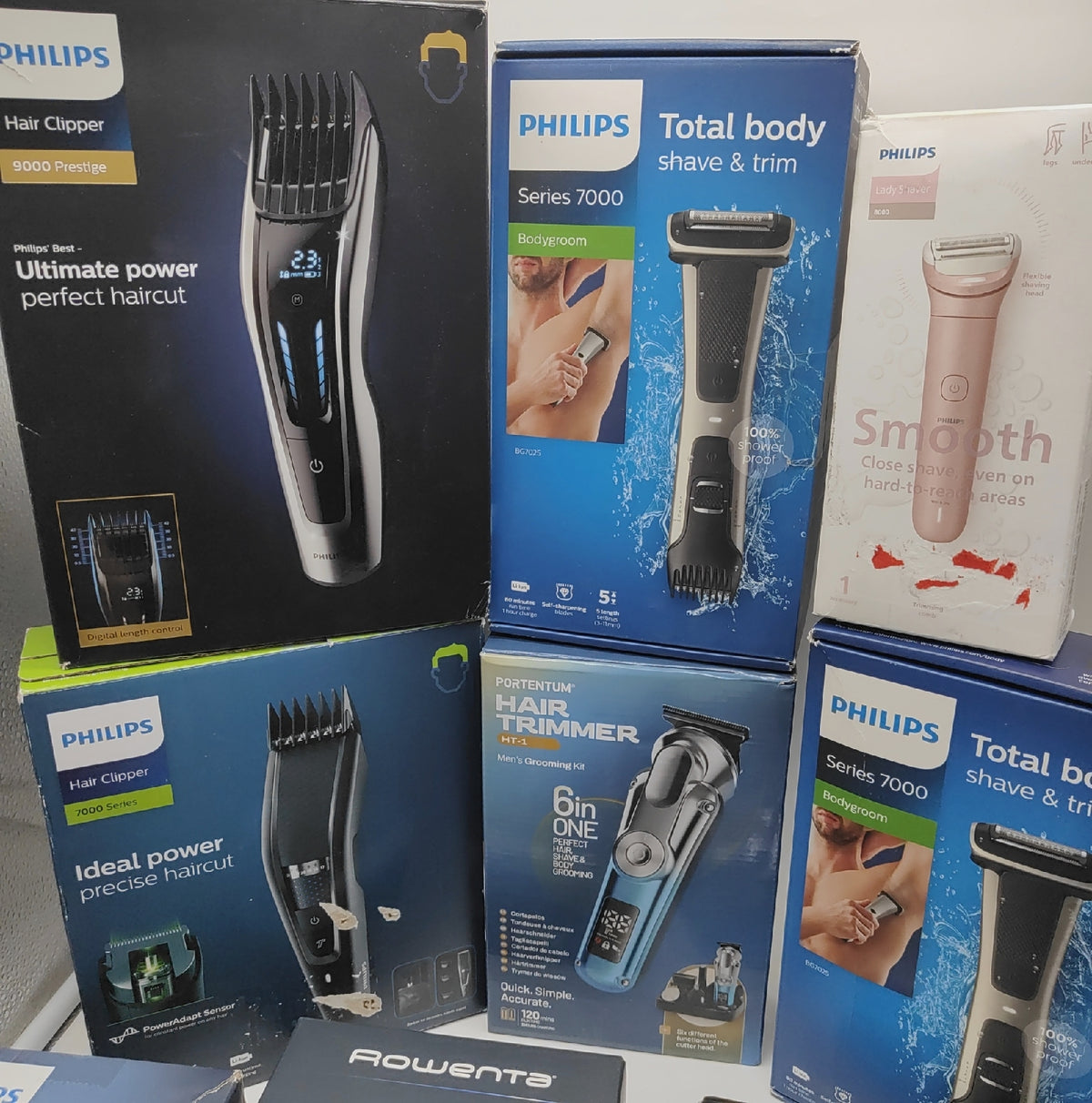 Rasierer Trimmer Body Bart Philips Braun Rowenta Panasonic DEFEKT für Bastler