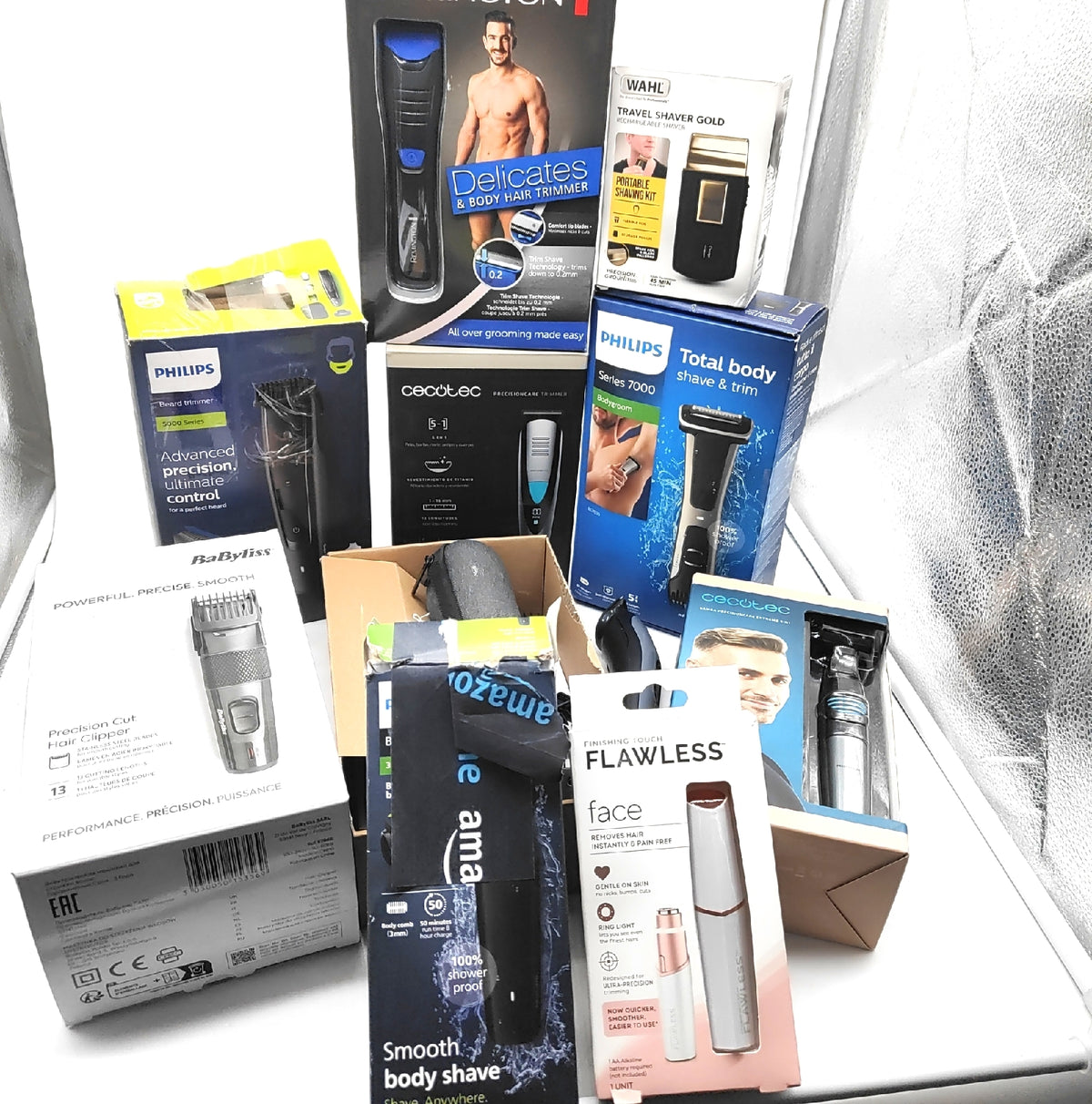 Philips Rasierer Bartpflege Bodytrimmer DEFEKT Bastler Reparatur Zubehör Ersatz