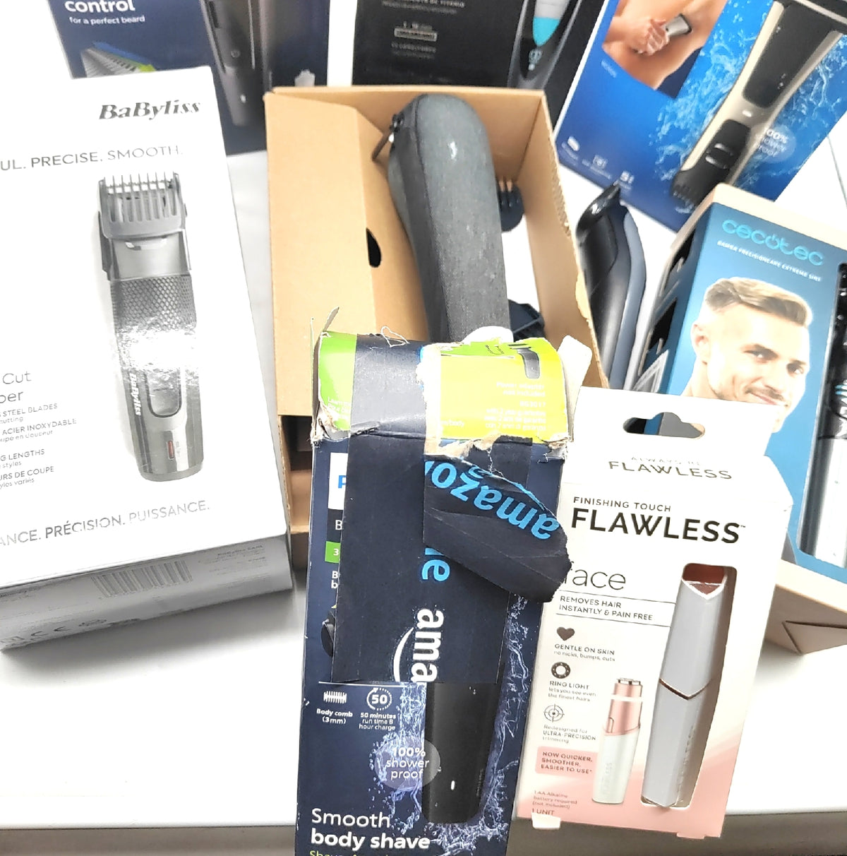 Philips Rasierer Bartpflege Bodytrimmer DEFEKT Bastler Reparatur Zubehör Ersatz