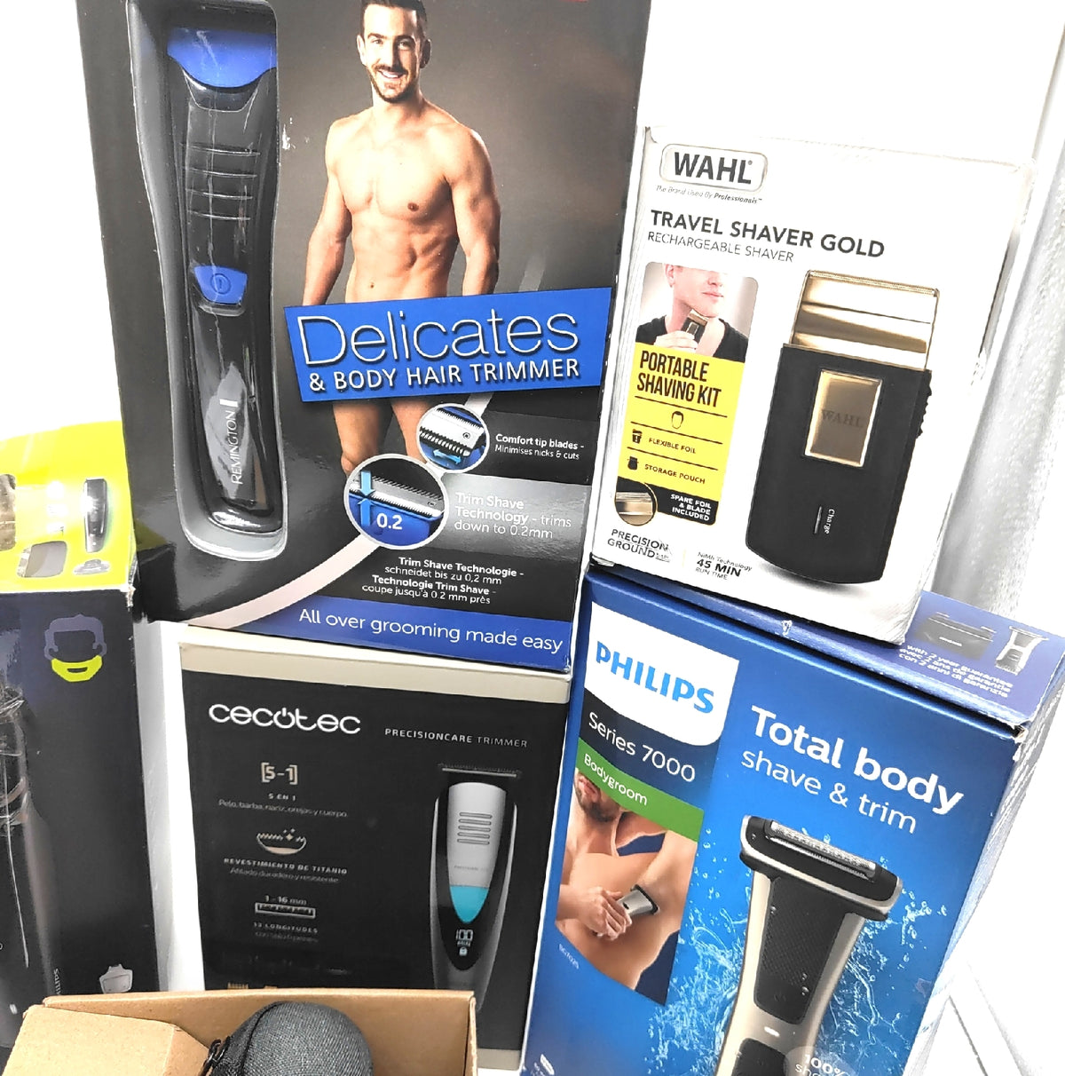 Philips Rasierer Bartpflege Bodytrimmer DEFEKT Bastler Reparatur Zubehör Ersatz
