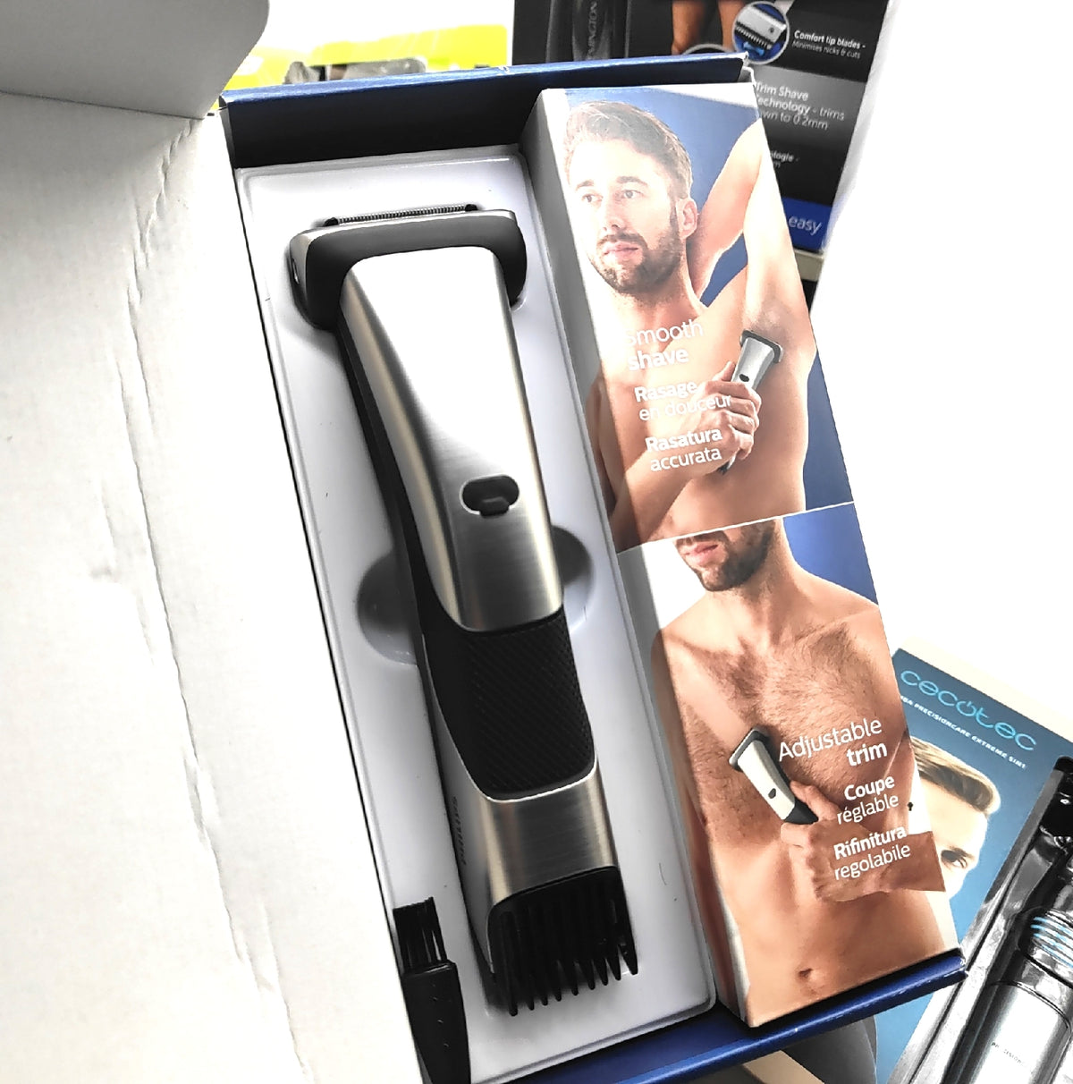Philips Rasierer Bartpflege Bodytrimmer DEFEKT Bastler Reparatur Zubehör Ersatz