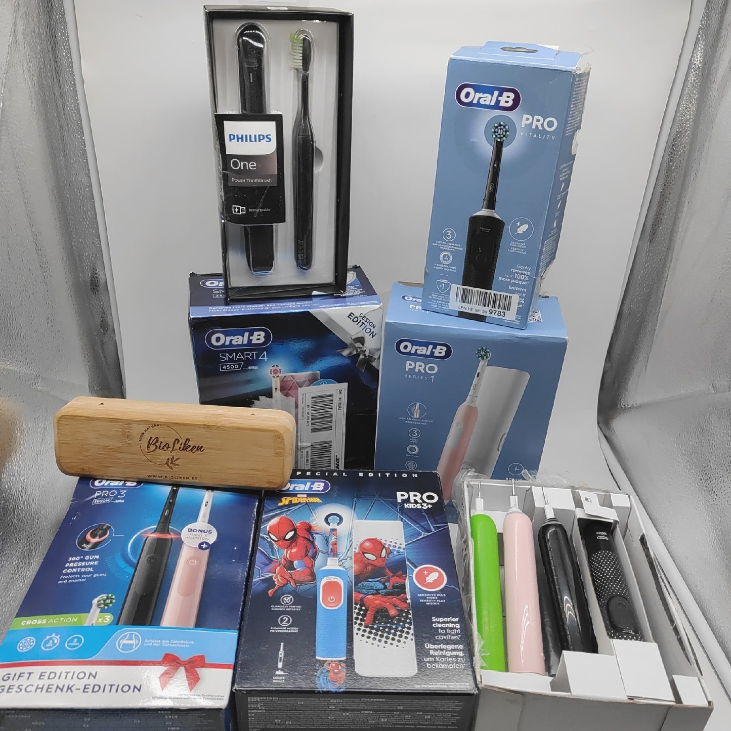 elektrische Zahnbürsten Oral-B Braun IO Schallzahnbürsten defekt für Bastler
