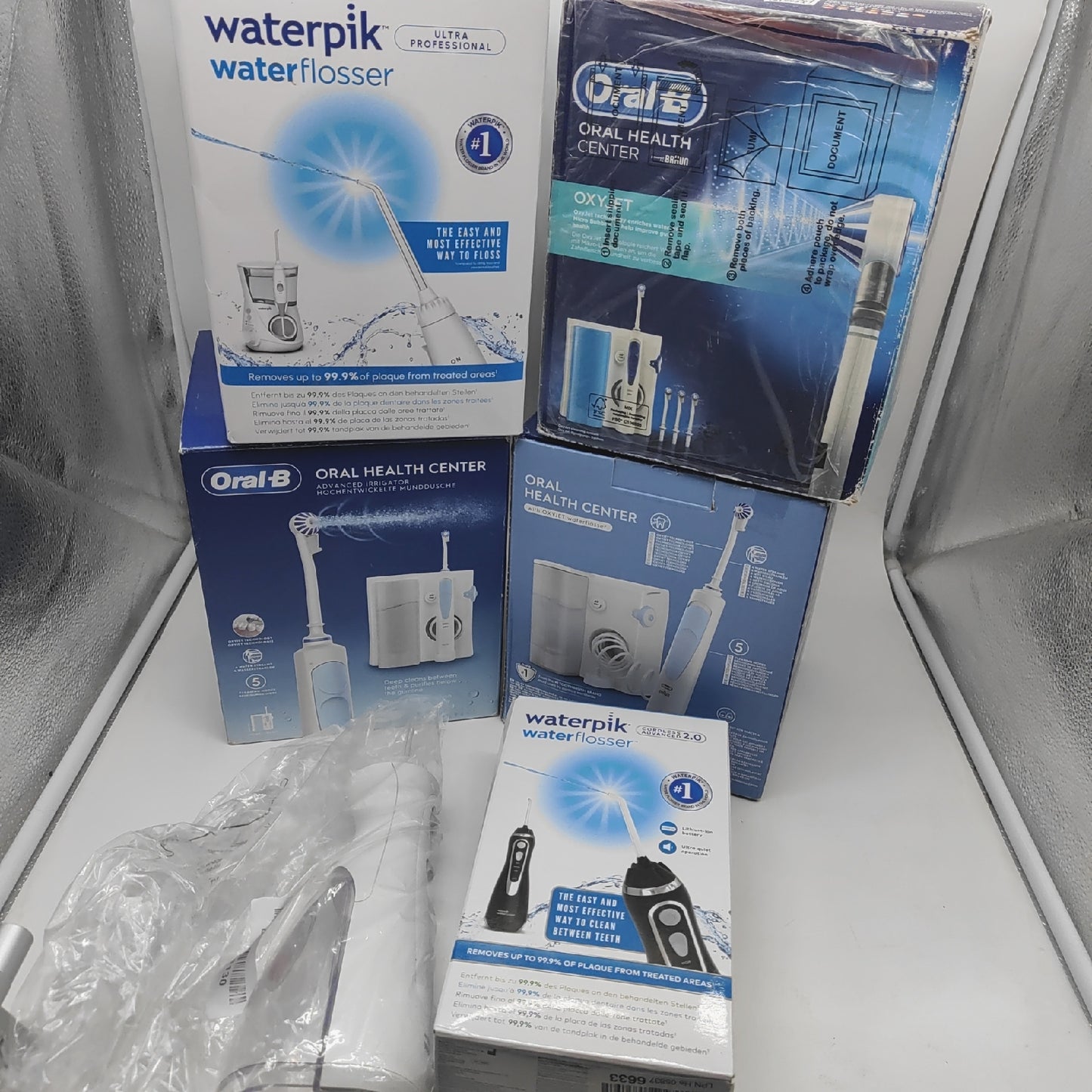 Mundduschen waterpik Oral-B Munddusche defekt für Bastler
