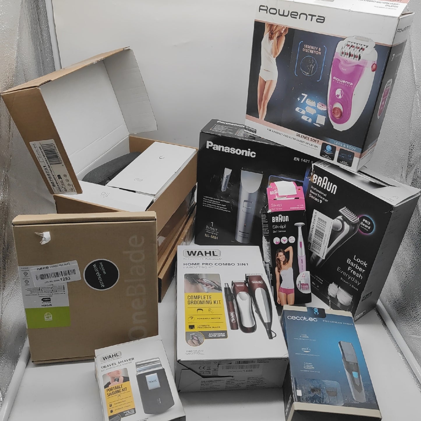 Rasierer Trimmer Bodytrimmer Braun panasonic Rowenta defekt für Bastler