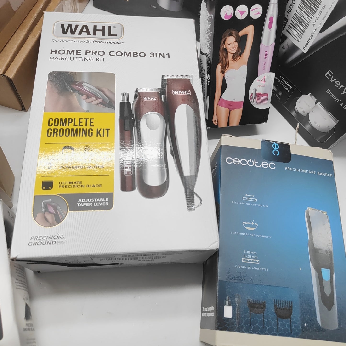 Rasierer Trimmer Bodytrimmer Braun panasonic Rowenta defekt für Bastler