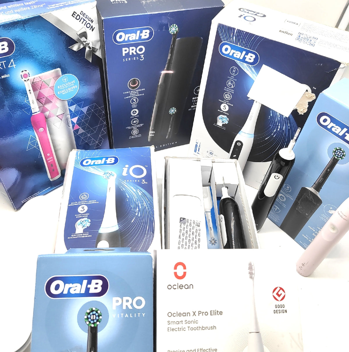 Oral B Zahnbürste Elektrische Zahnpflege oclean io smart sonicare Technik