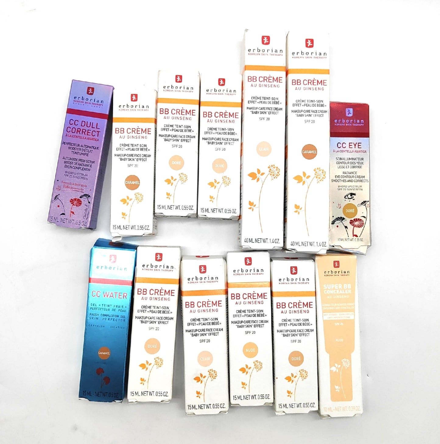 Erborian Teint & Gesichtspflege BB Creme CC Creme geöffnet -  nur getestet - gut gefüllt