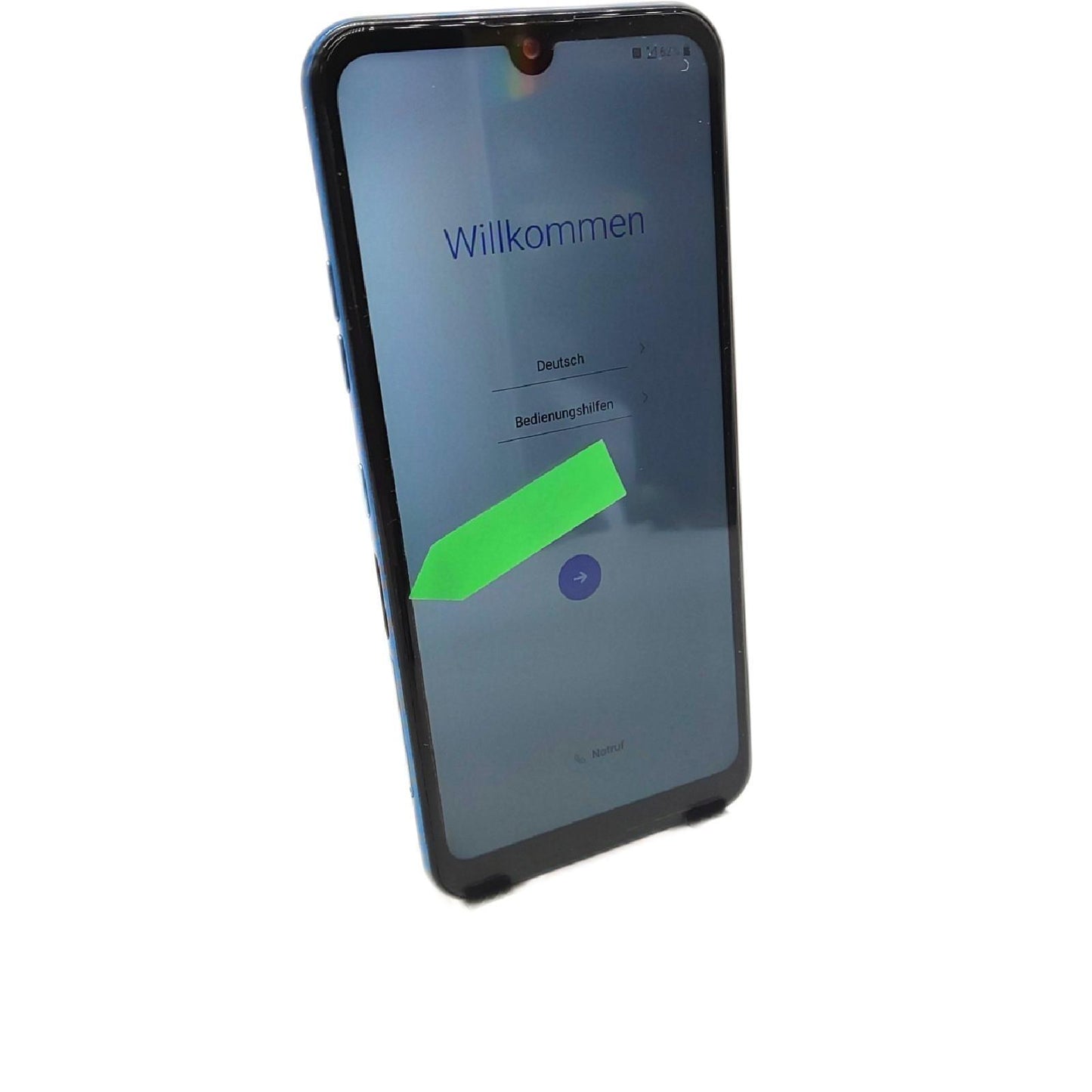 LG K40s Smartphone (15,46 cm (6,09 Zoll) IPS LC-Display, 32 GB interner Speicher, 2 GB RAM, MIL-STD-810G, Android 9.0) Moroccan Blue
