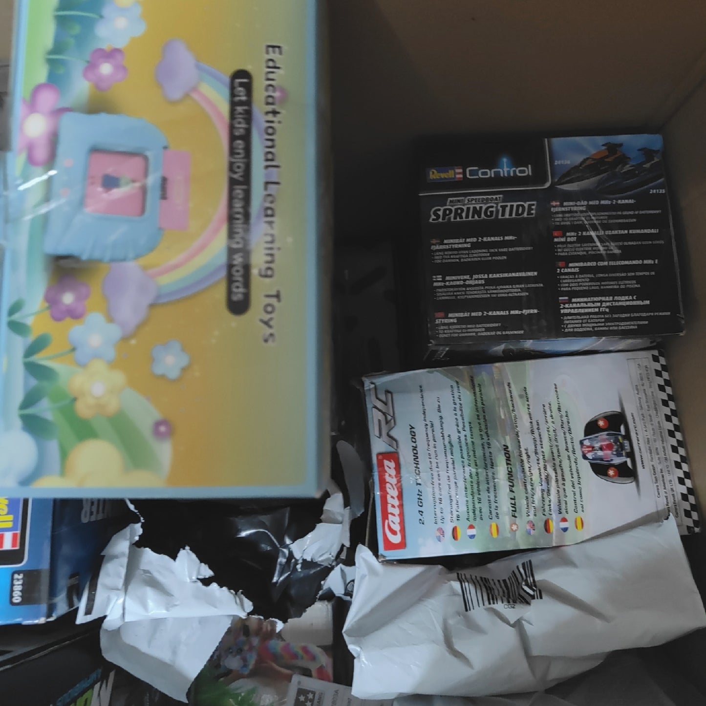Spielzeug Mattel Furby Carson Revell verschiedenes Karton Set Defekt für Bastler