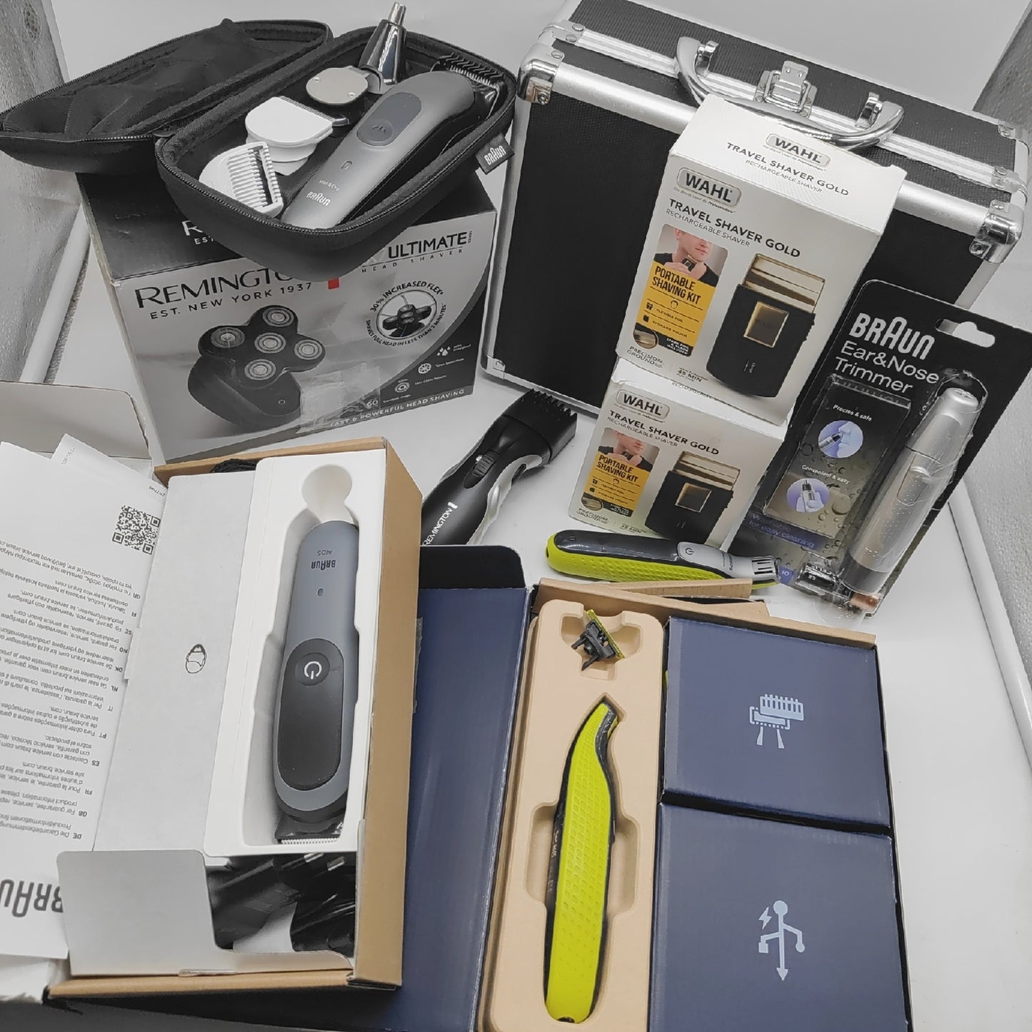 Trimmer Rasierer Haarschneider Braun Remington Philips verschiedene Marken DEFEKT