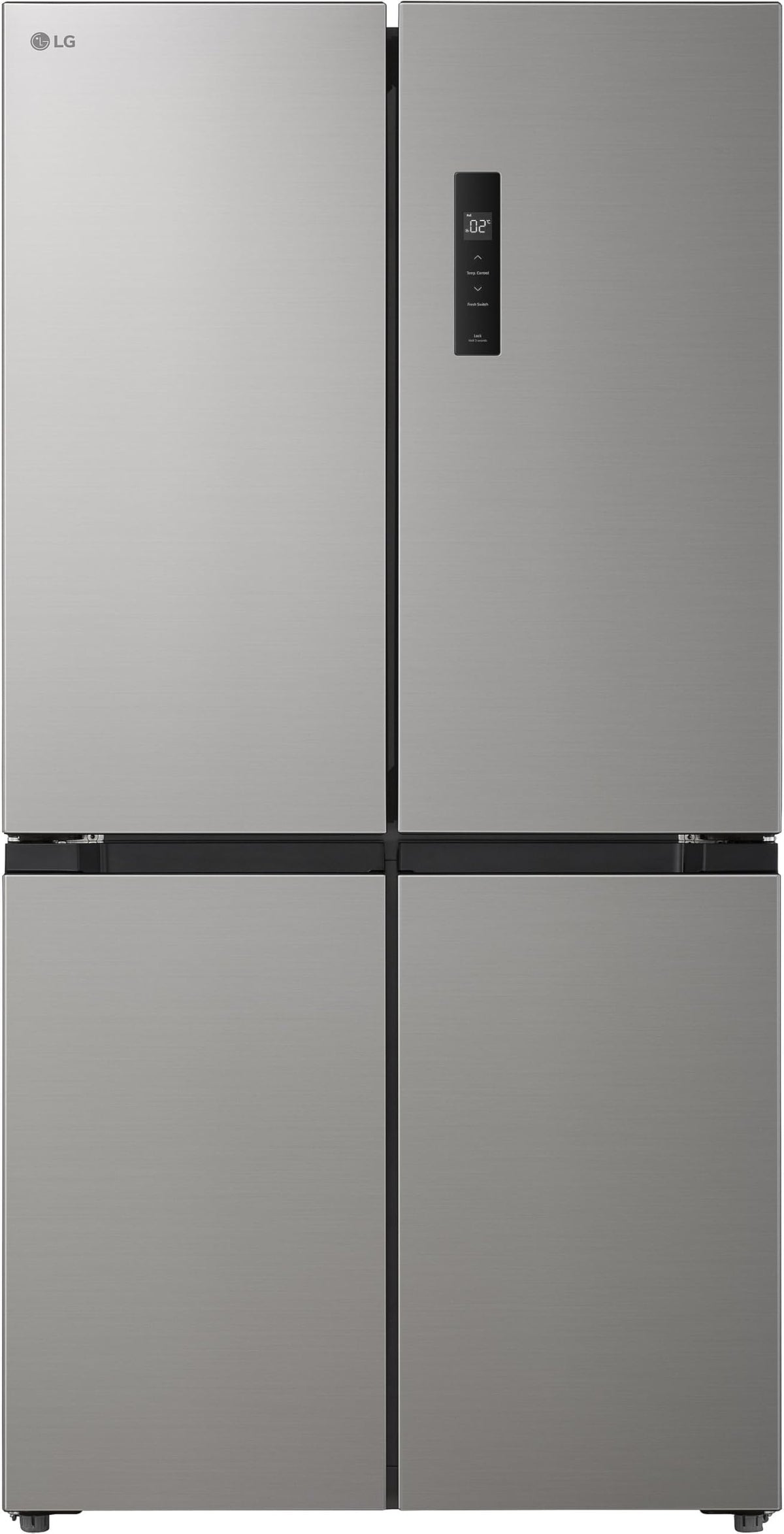LG Multi Door Serie 4 GMM41MSBEM, 178 cm, dunkelgrau