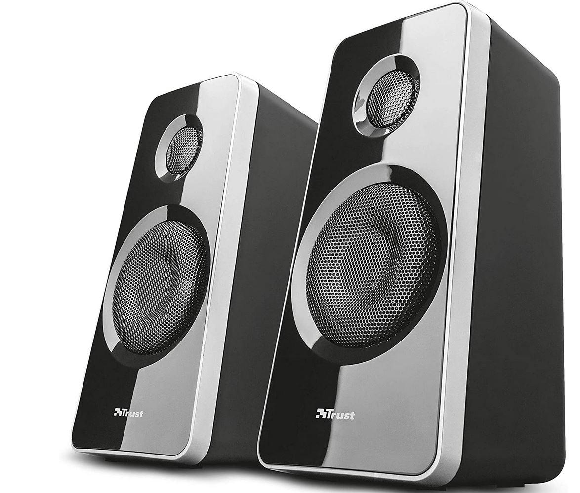 Trust Lautsprecher Subwoofer Tytan 2 1 Surround Sound System Audio Zubehör Wohnzimmer