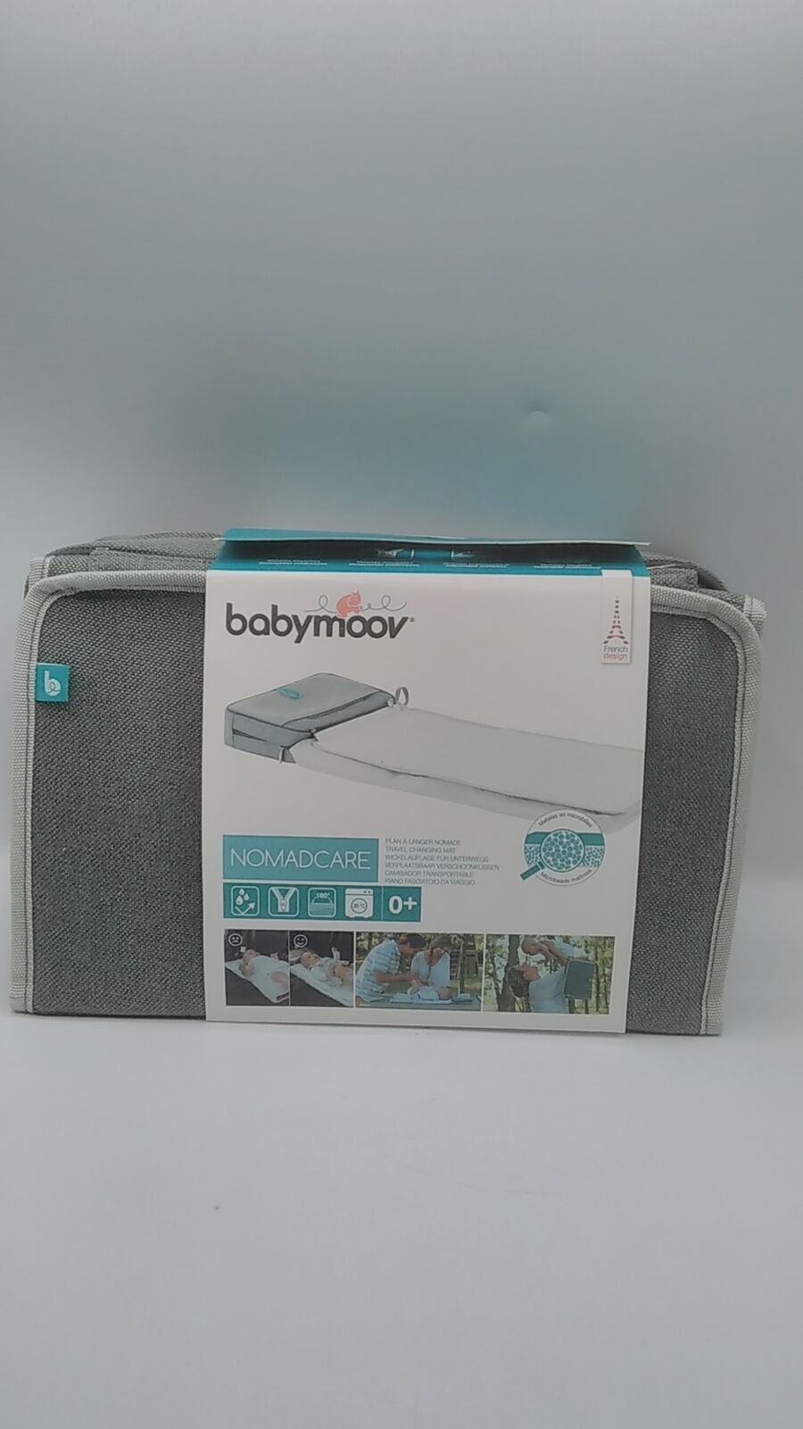 Babymoov Wickelunterlage Baby Zubehör NomadCare unterwegs Wasserabweisend Hygienisch