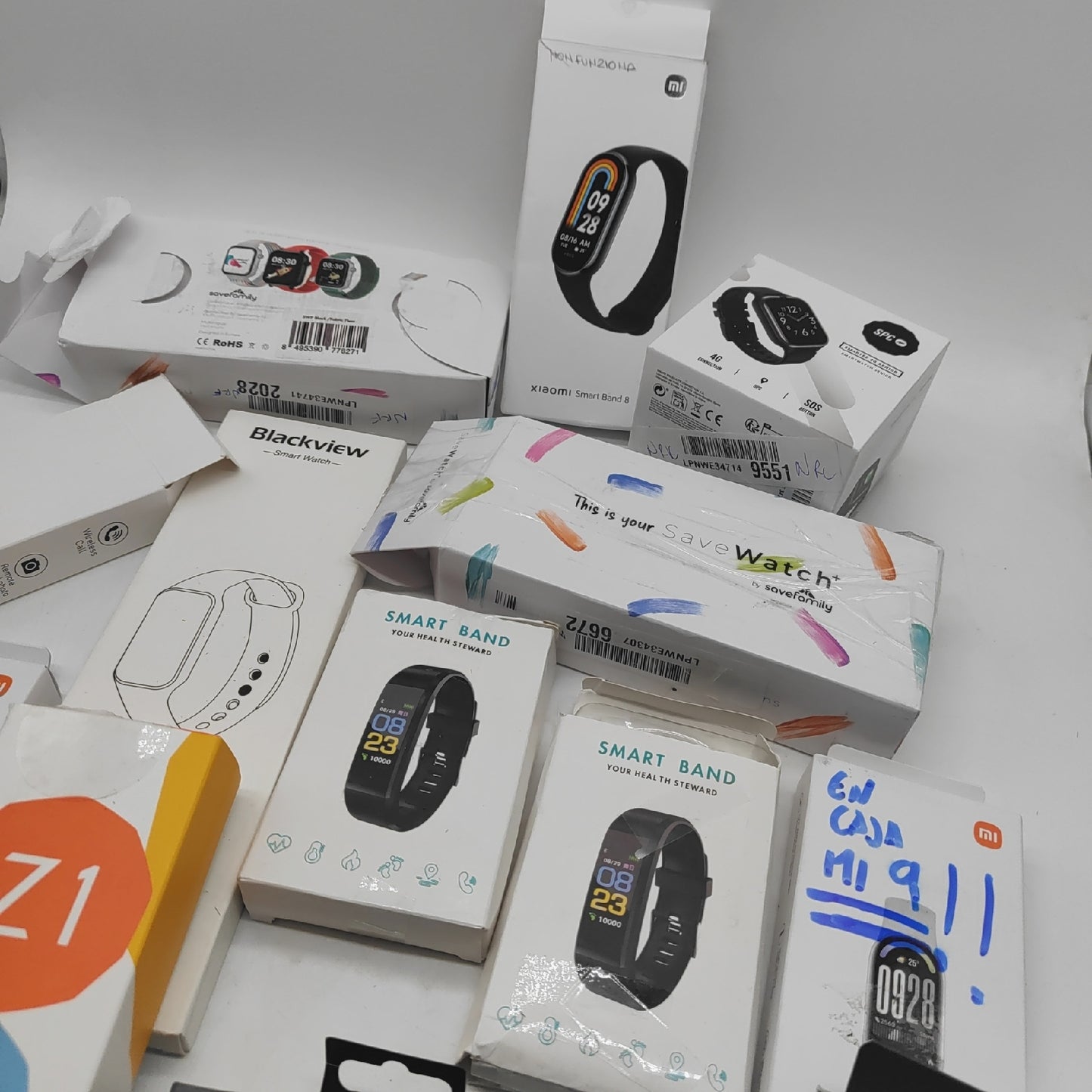 Uhren Smartwatches Fitnesstracker Aktivitätsuhren DEFEKT für Bastler