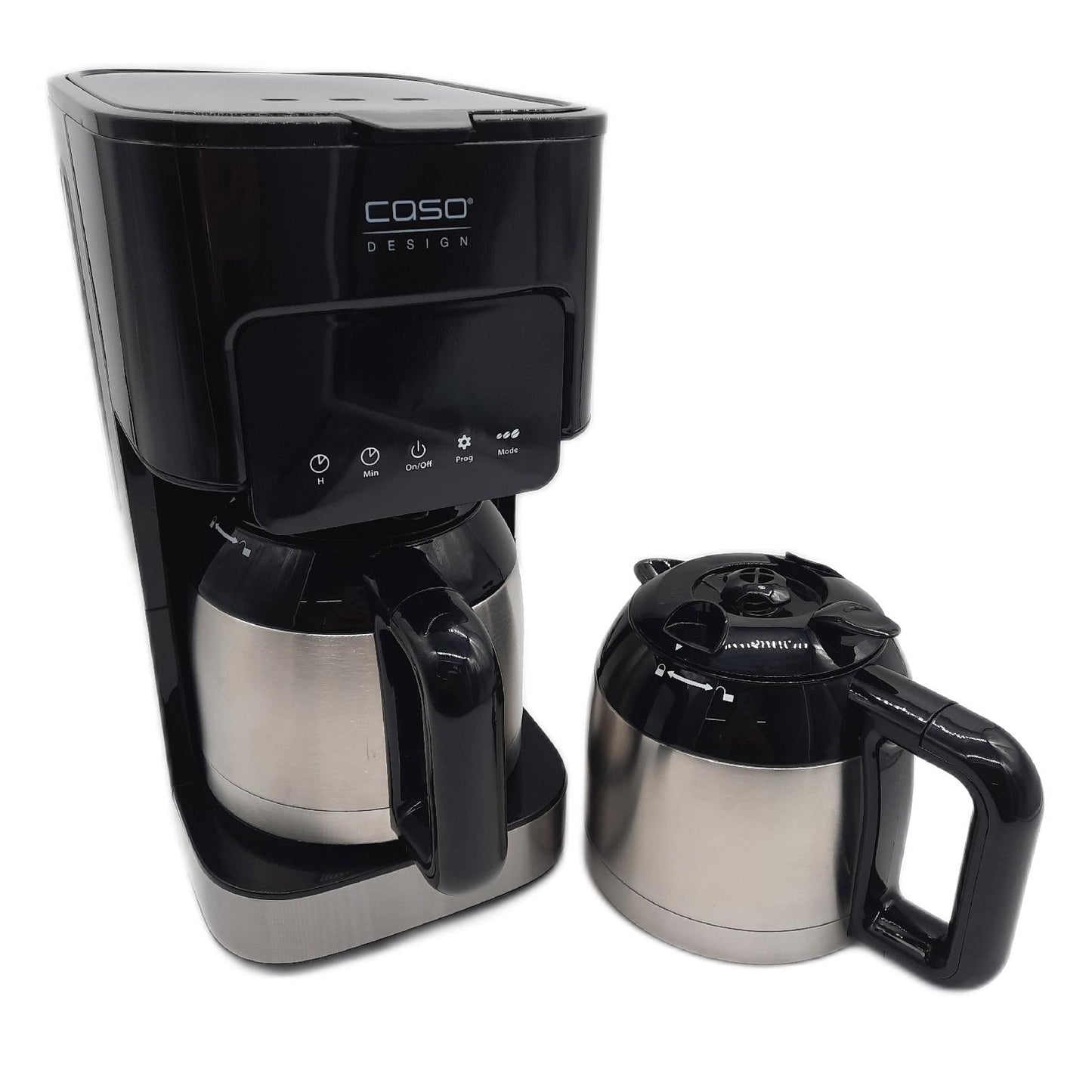 Caso Kaffeemaschine Kaffeezubereiter Küchengeräte Style Duo Thermo Edelstahl Aromatisch