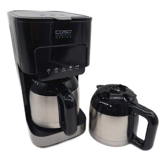 Caso Kaffeemaschine Kaffeezubereiter Küchengeräte Style Duo Thermo Edelstahl Aromatisch